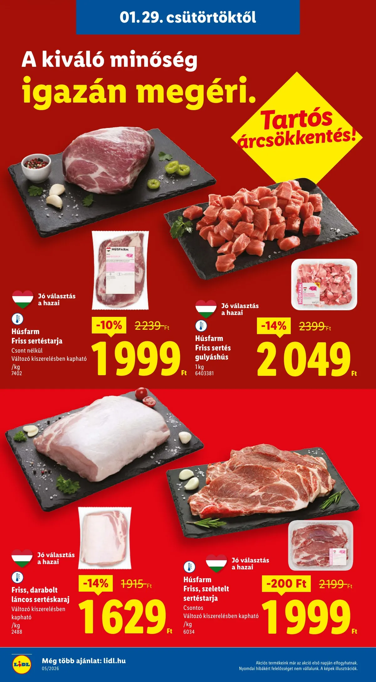 Lidl akciós újság 01.29–02.04 – 4. oldal