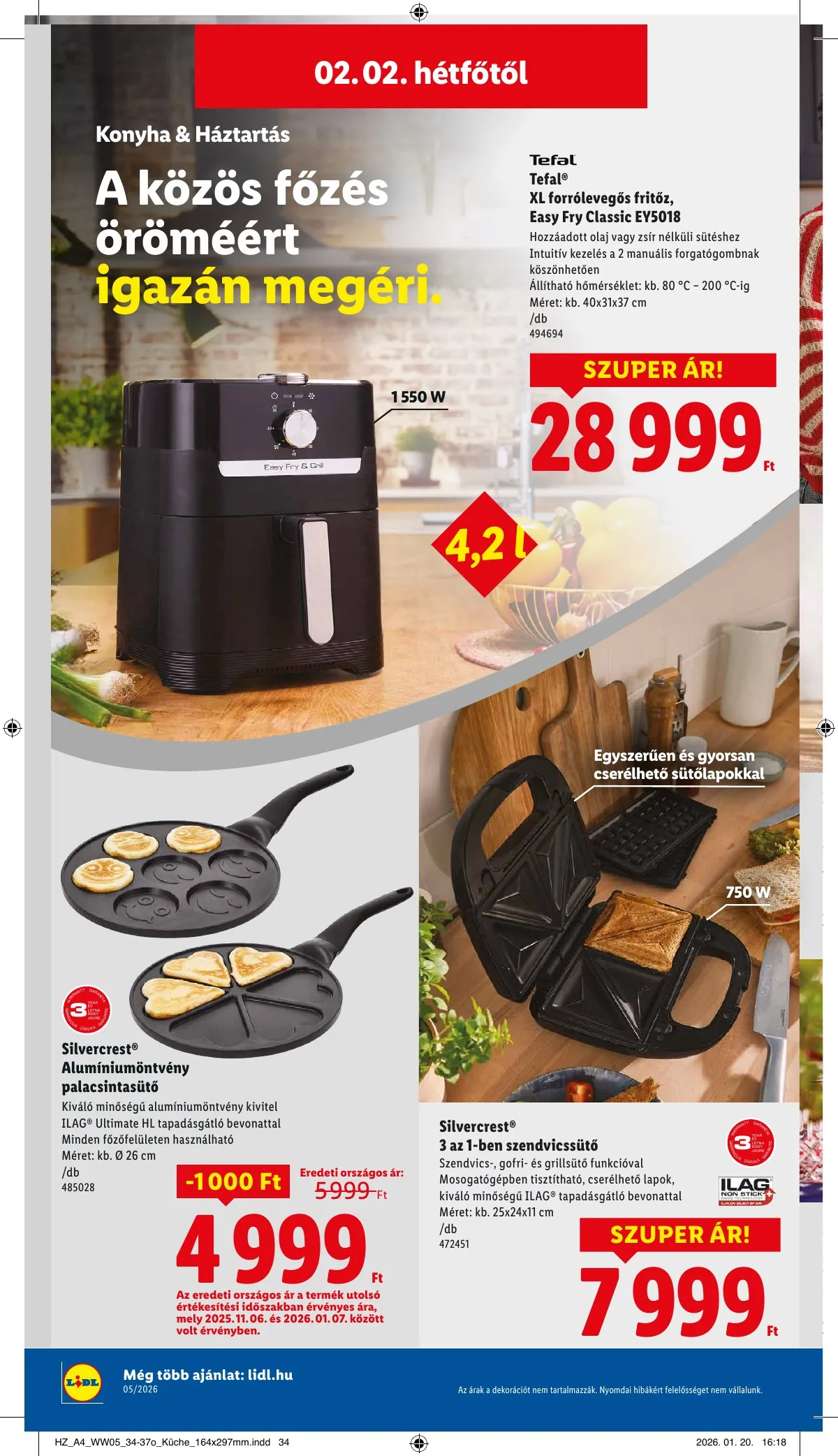 Lidl akciós újság 01.29–02.04 – 40. oldal