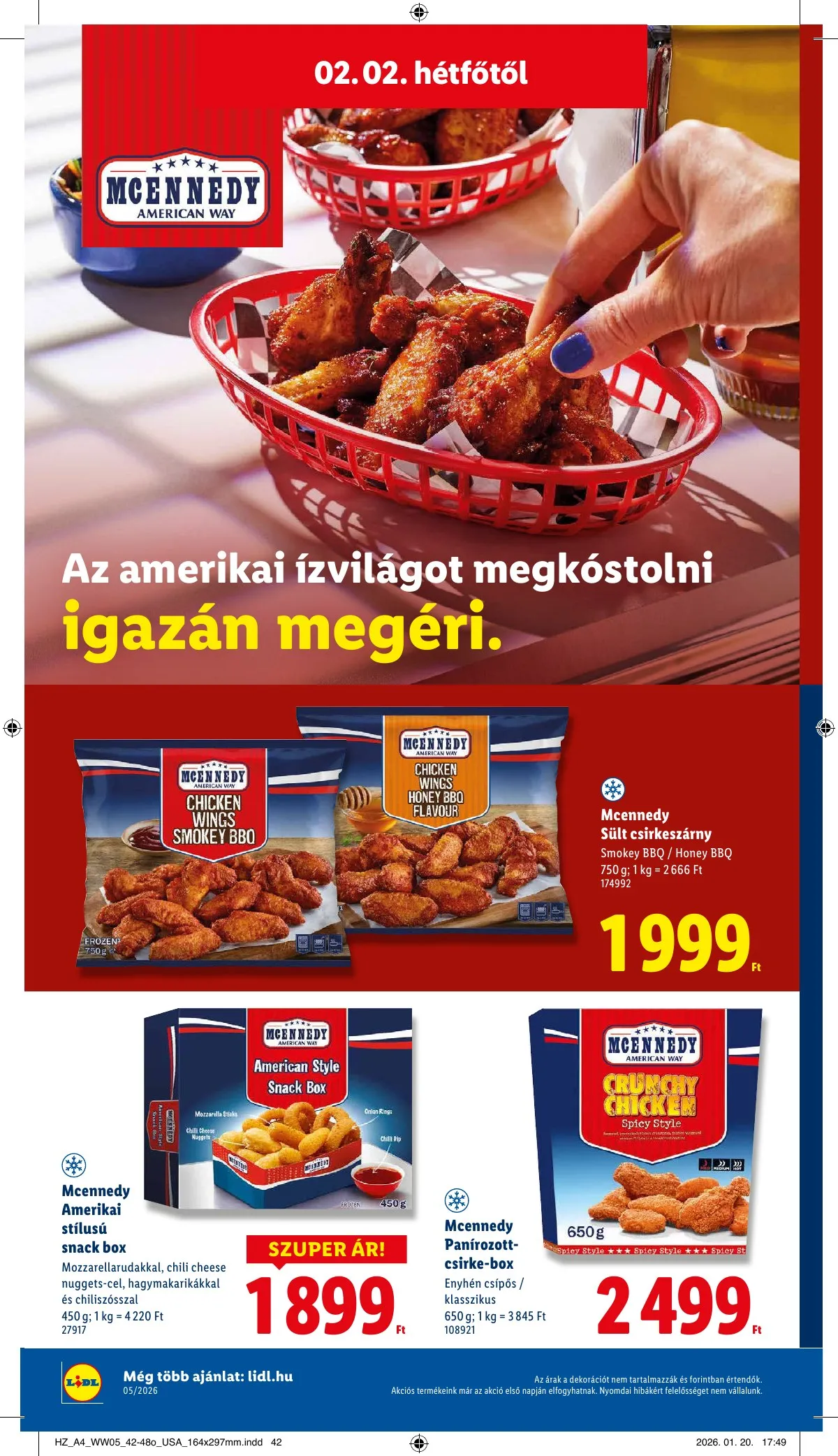 Lidl akciós újság 01.29–02.04 – 48. oldal