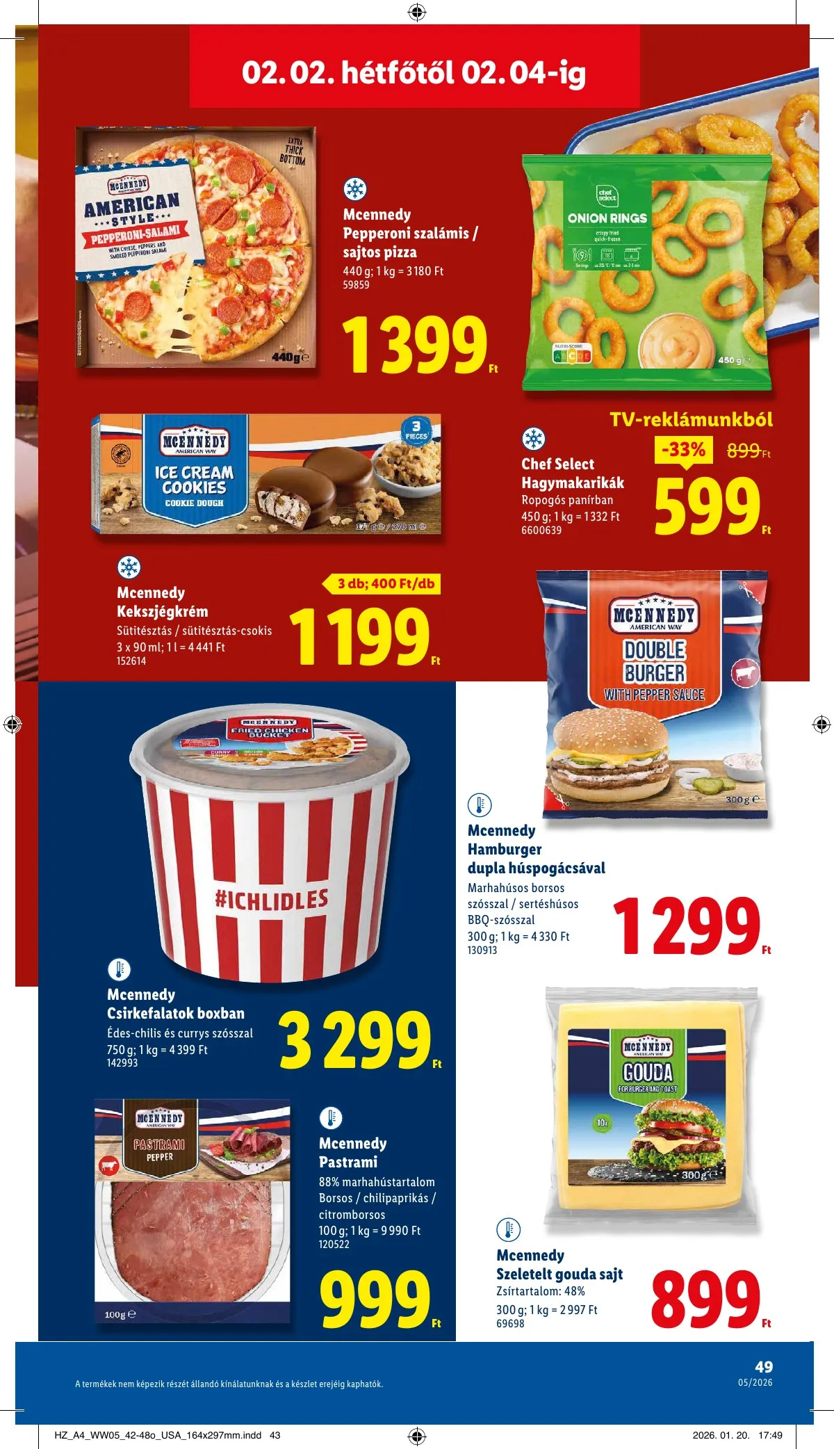 Lidl akciós újság 01.29–02.04 – 49. oldal