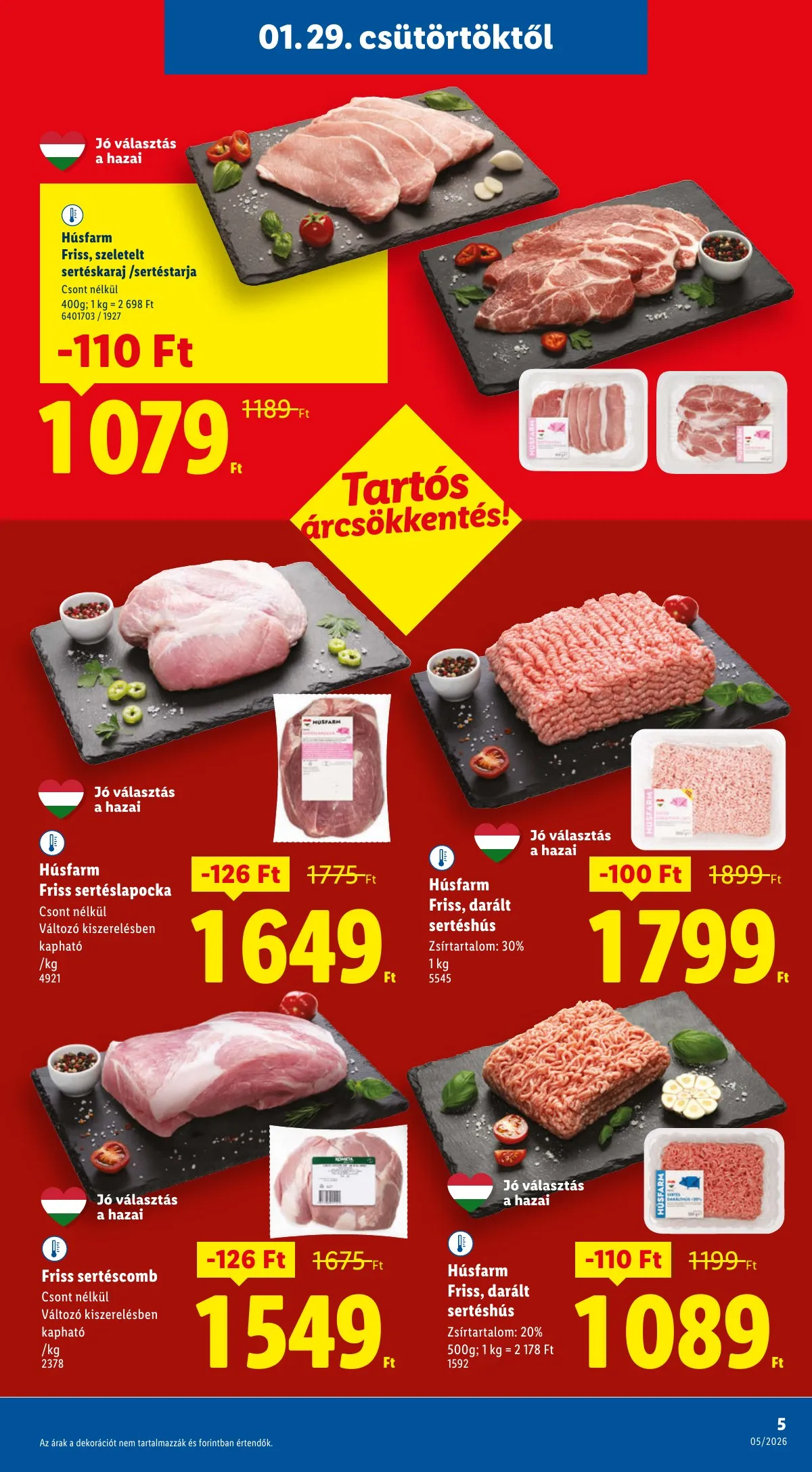 Lidl akciós újság 01.29–02.04 – 5. oldal