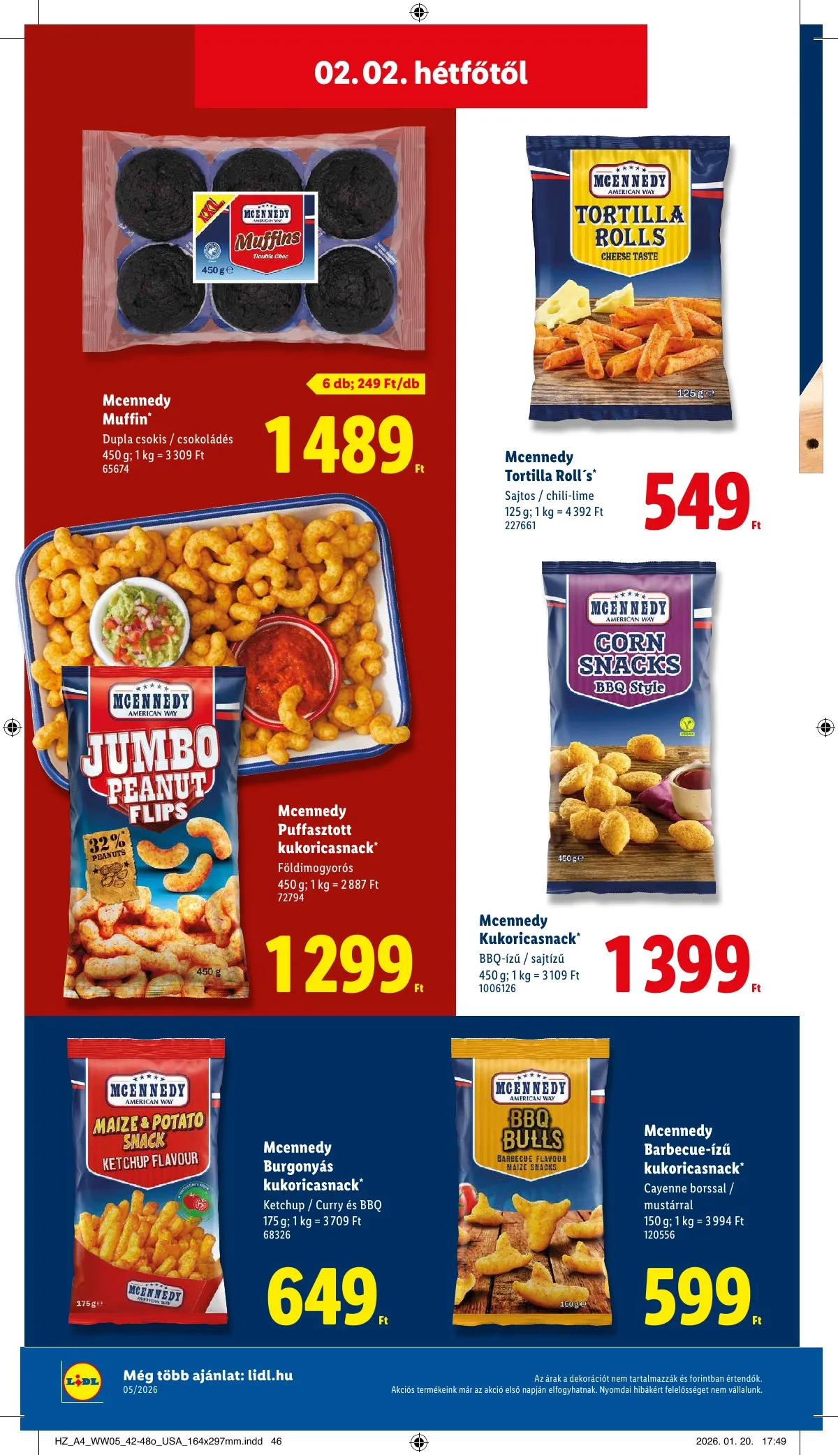 Lidl akciós újság 01.29–02.04 – 52. oldal