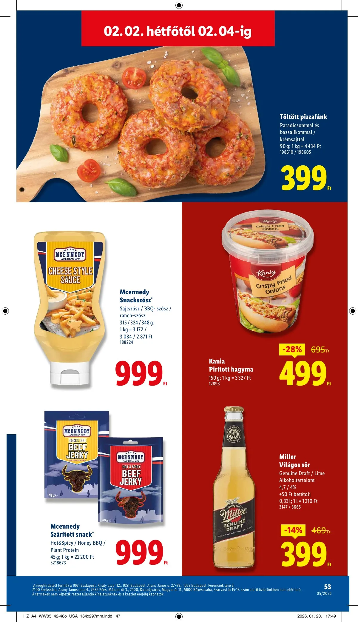 Lidl akciós újság 01.29–02.04 – 53. oldal