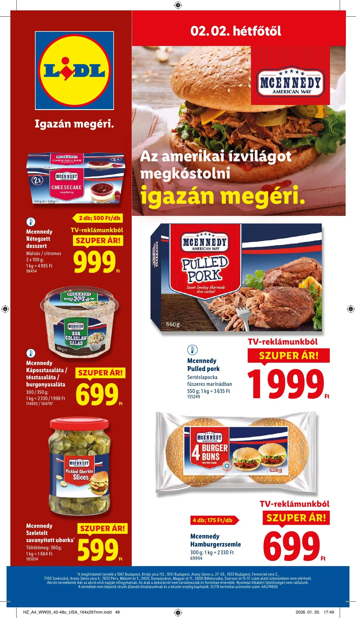 Lidl akciós újság 01.29–02.04 – 54. oldal