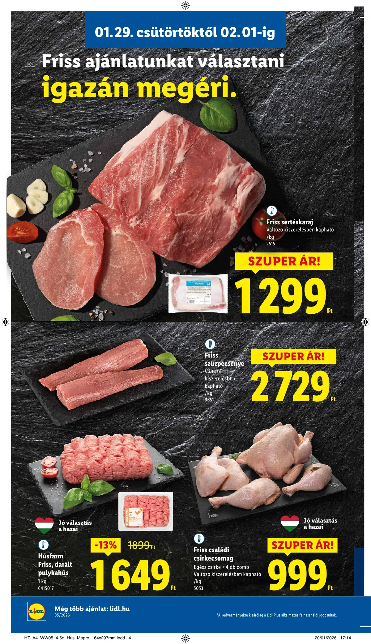 Lidl akciós újság 01.29–02.04 – 6. oldal
