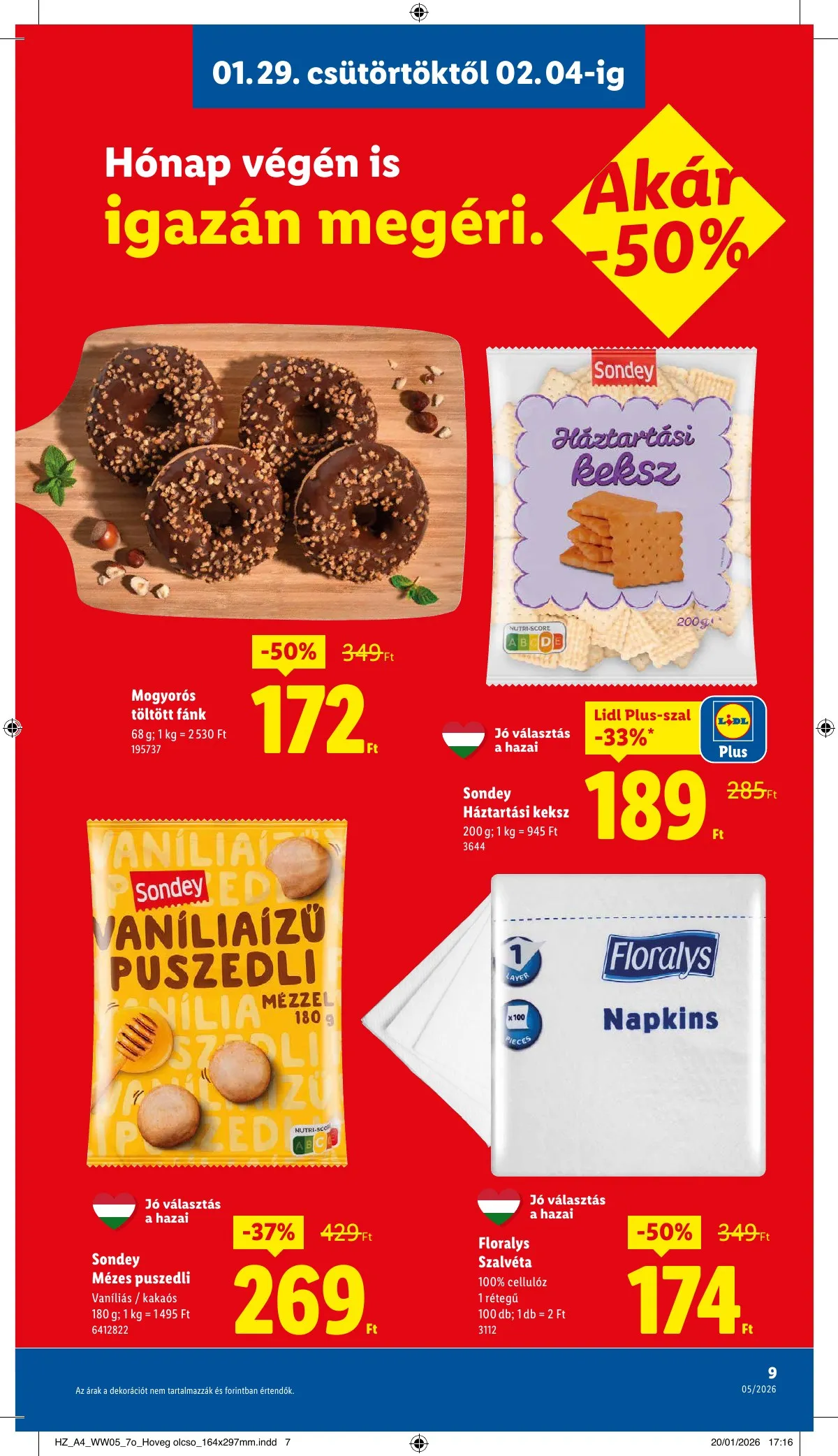 Lidl akciós újság 01.29–02.04 – 9. oldal
