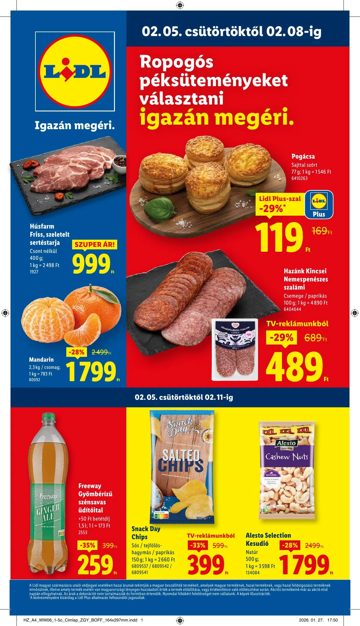 Lidl akciós újság 02.05–02.11