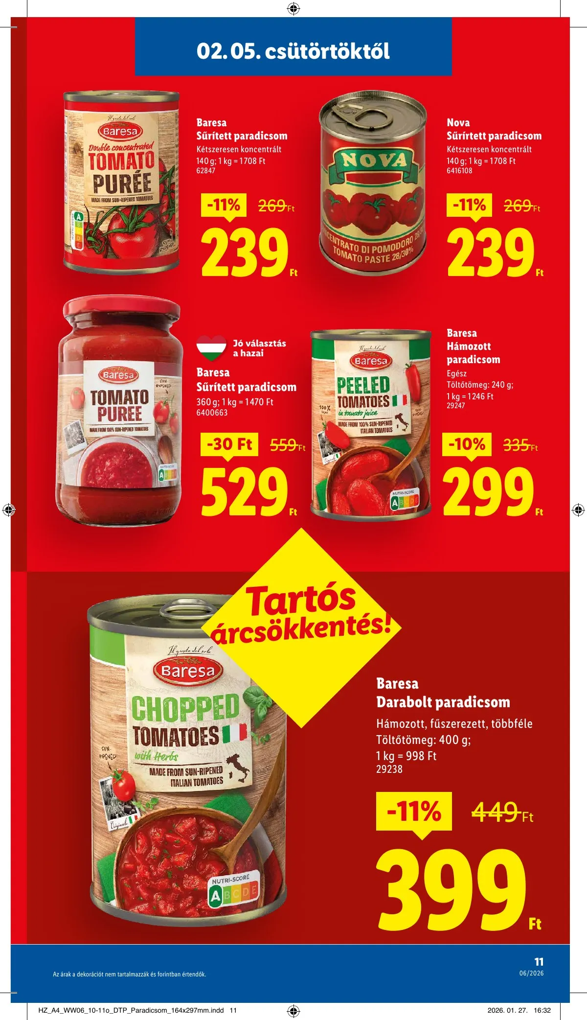 Lidl akciós újság 02.05–02.11 – 11. oldal