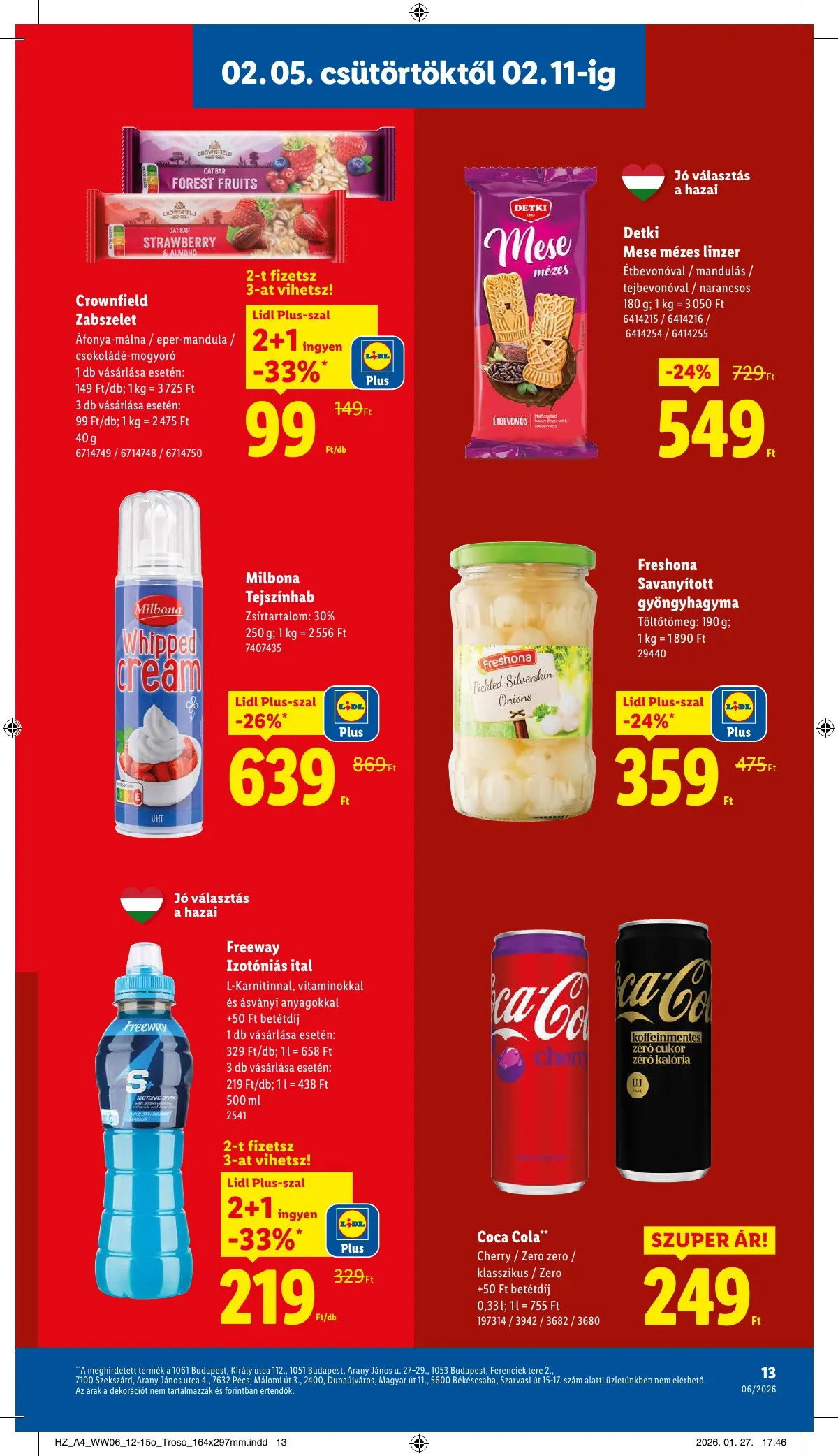 Lidl akciós újság 02.05–02.11 – 13. oldal