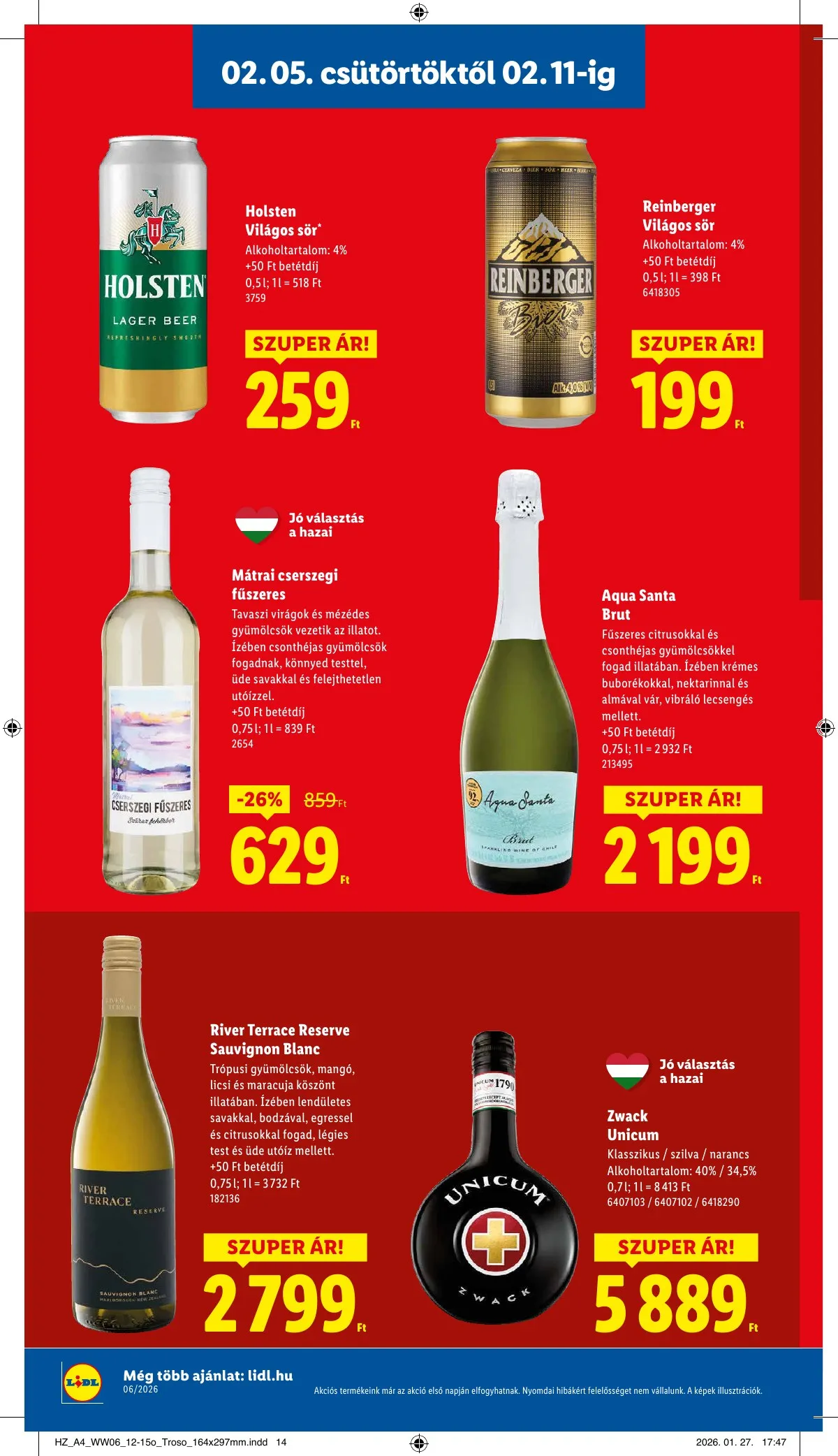 Lidl akciós újság 02.05–02.11 – 14. oldal