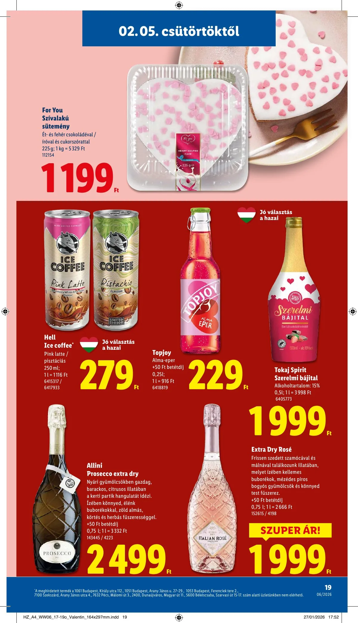 Lidl akciós újság 02.05–02.11 – 19. oldal