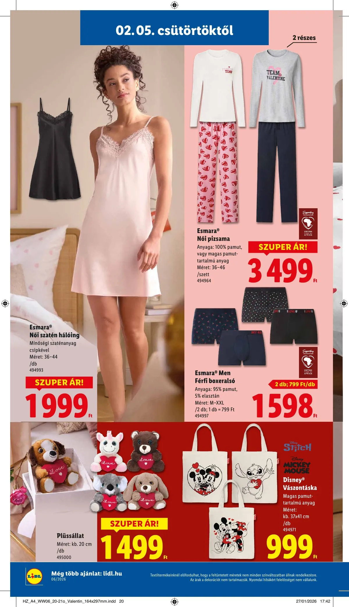 Lidl akciós újság 02.05–02.11 – 20. oldal