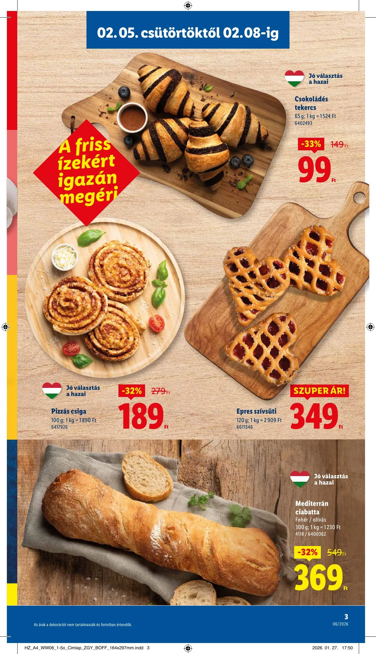 Lidl akciós újság 02.05–02.11 – 3. oldal