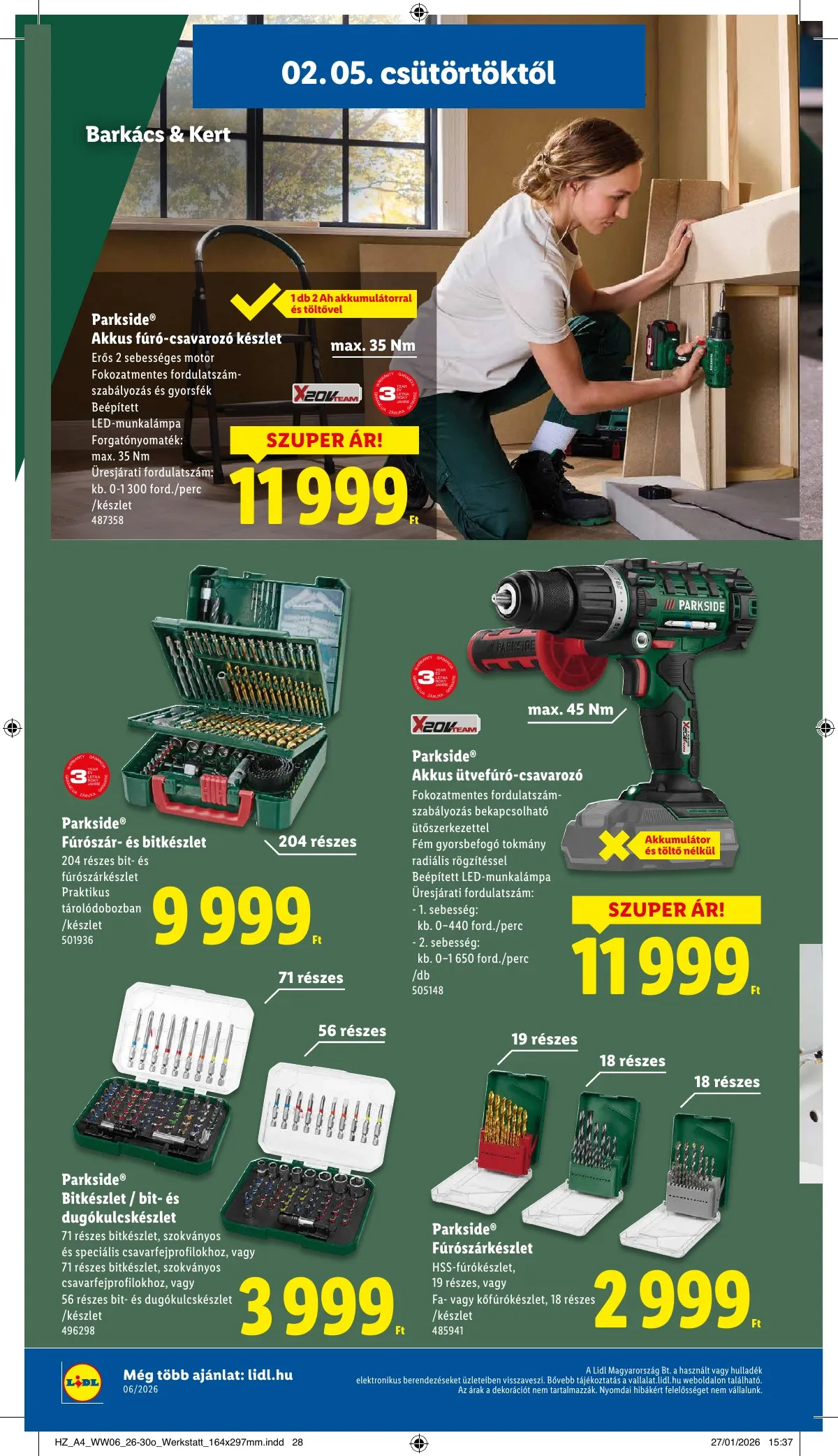 Lidl akciós újság 02.05–02.11 – 32. oldal