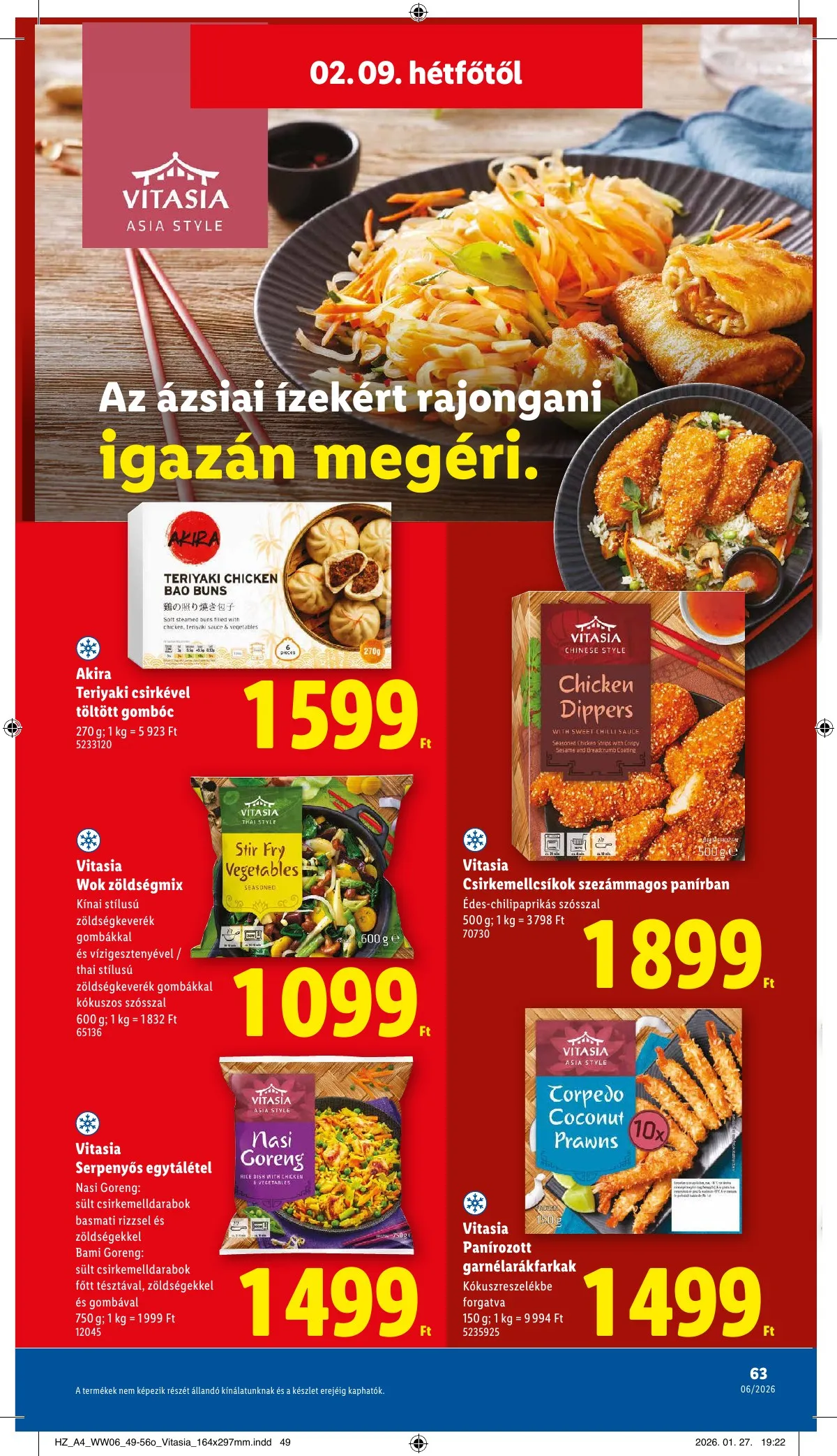 Lidl akciós újság 02.05–02.11 – 63. oldal