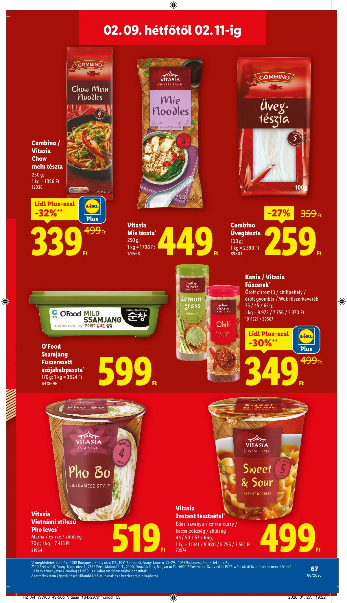 Lidl akciós újság 02.05–02.11 – 67. oldal