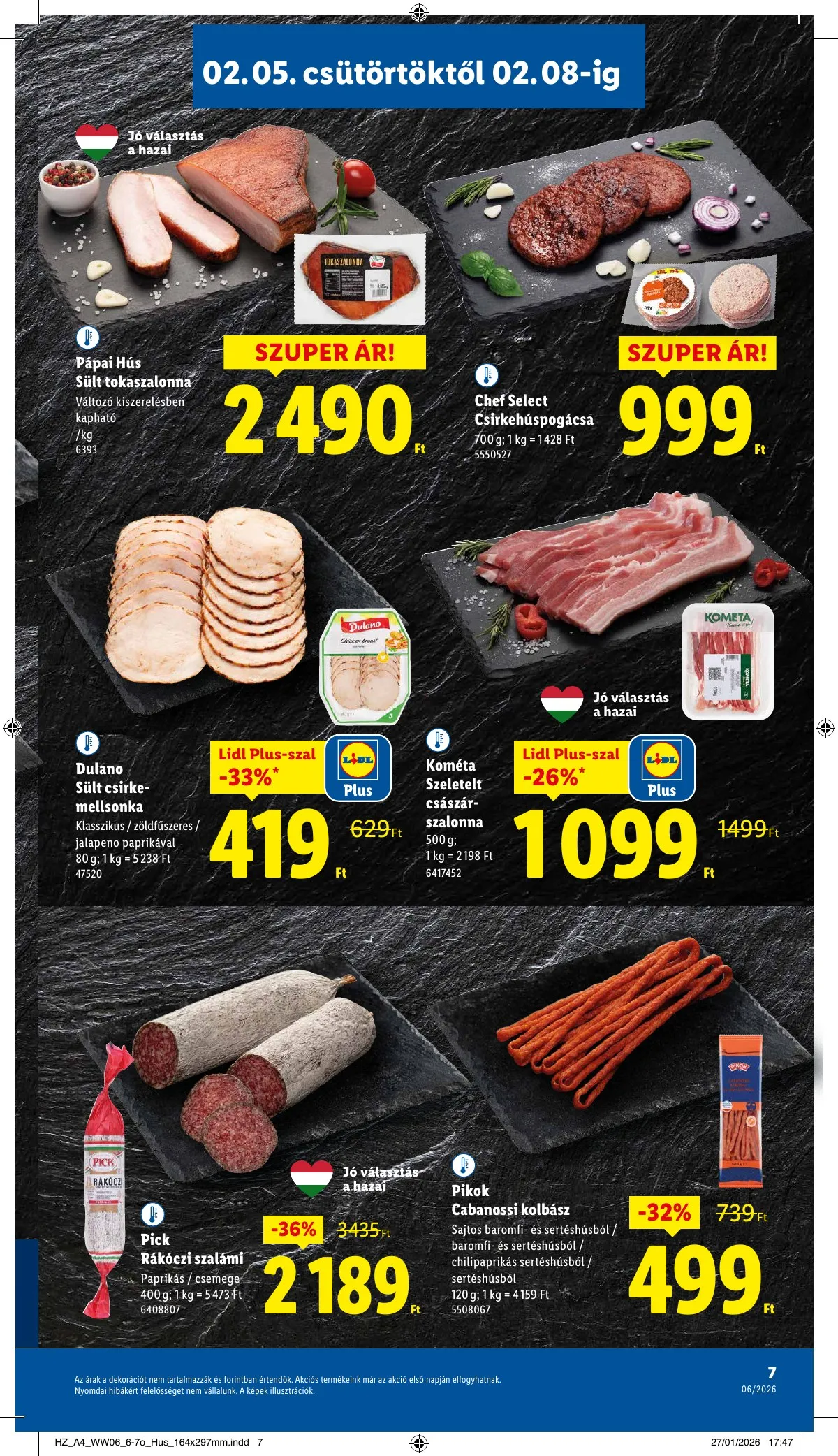 Lidl akciós újság 02.05–02.11 – 7. oldal