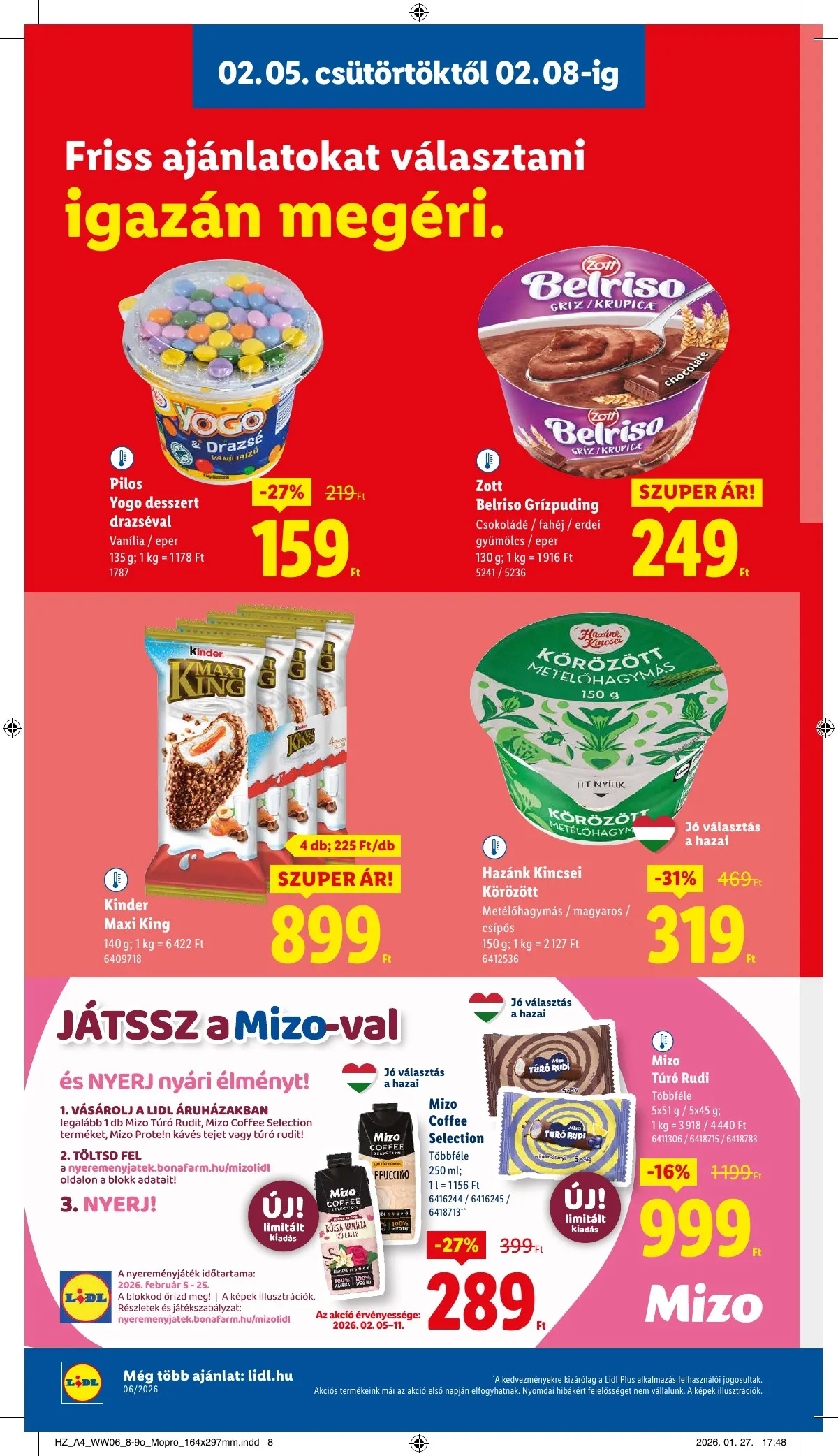 Lidl akciós újság 02.05–02.11 – 8. oldal