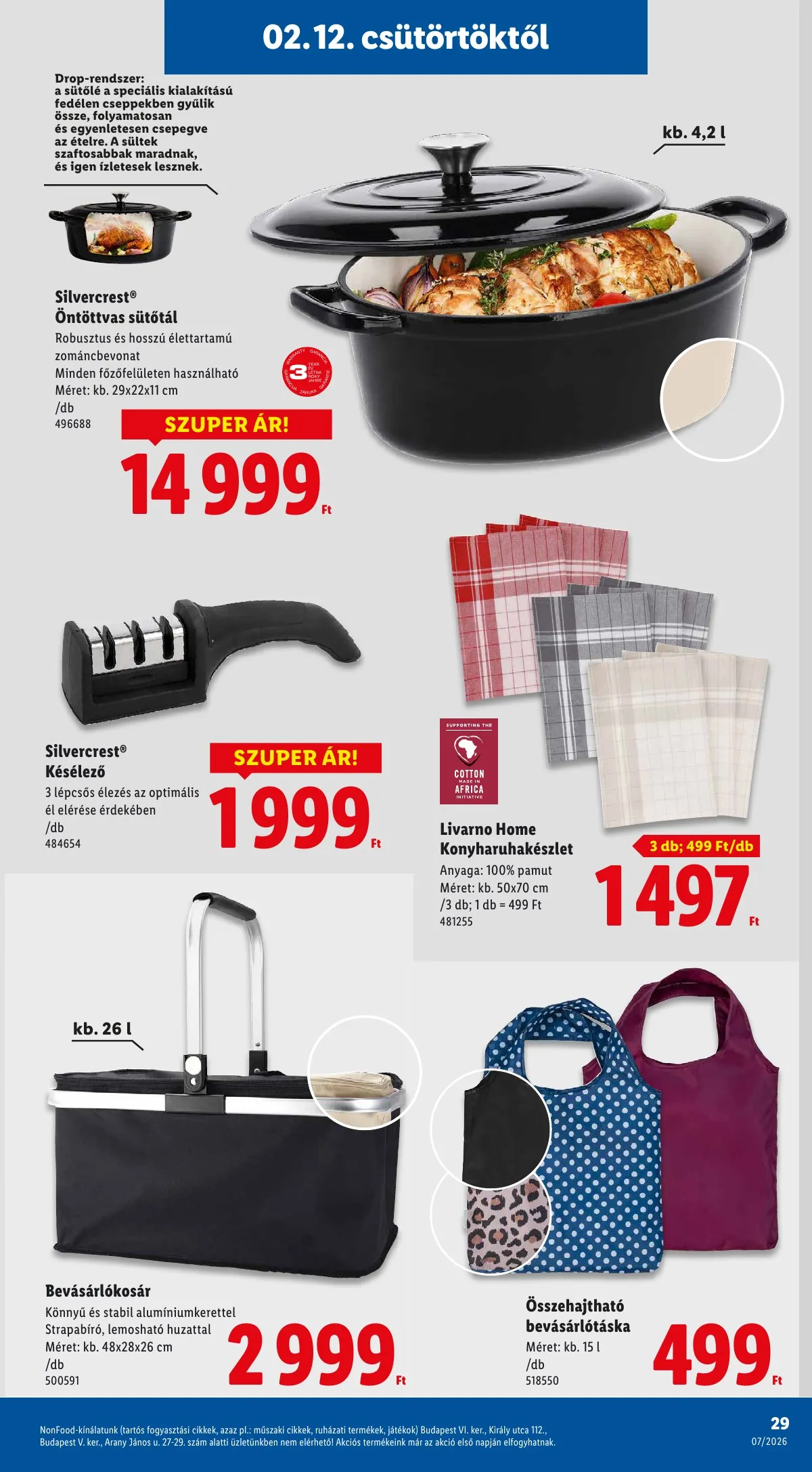 Lidl akciós újság 02.12–02.18 – 29. oldal