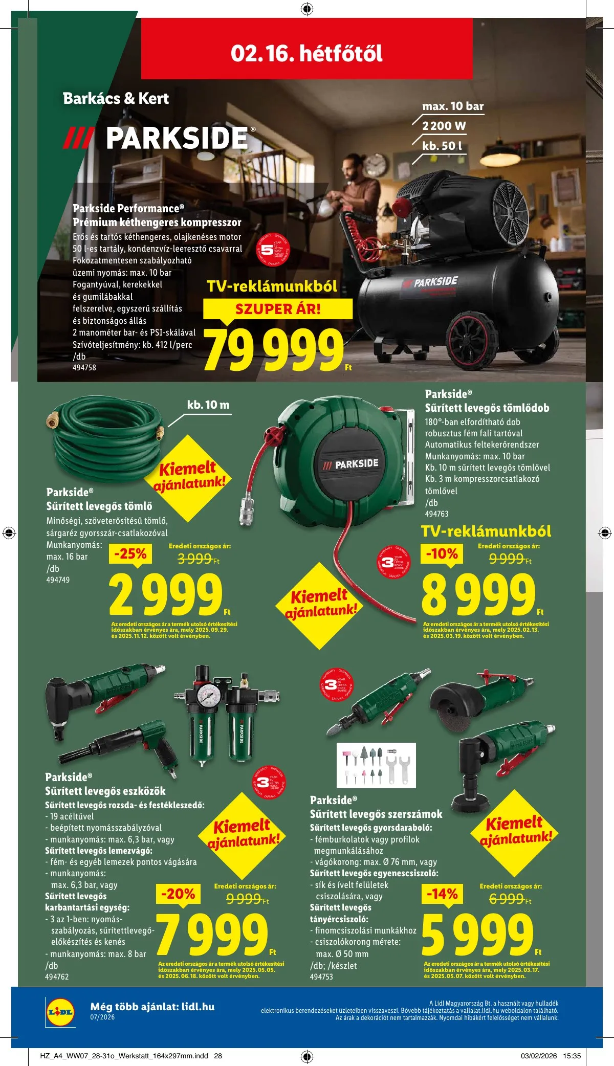 Lidl akciós újság 02.12–02.18 – 40. oldal