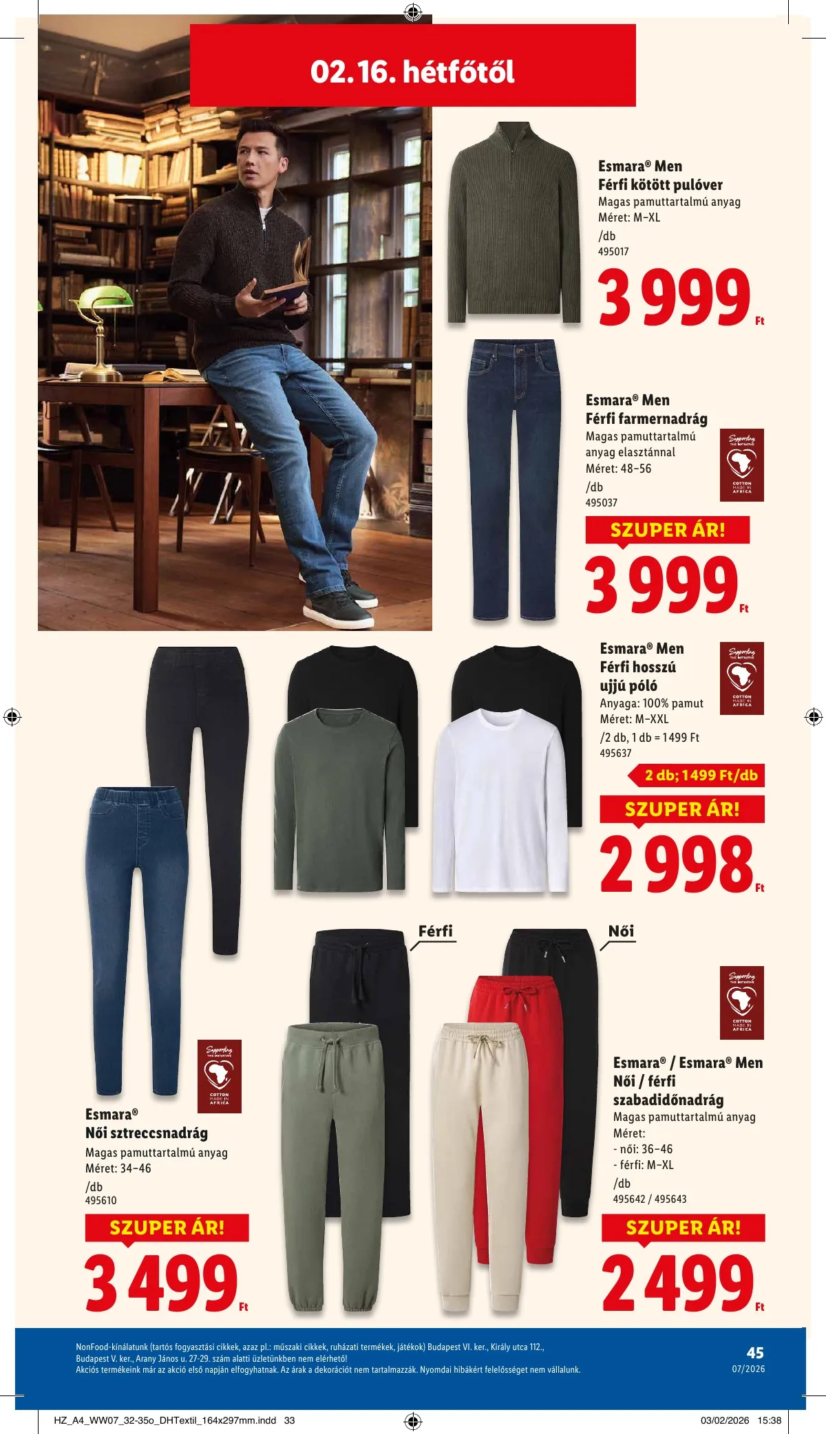 Lidl akciós újság 02.12–02.18 – 45. oldal
