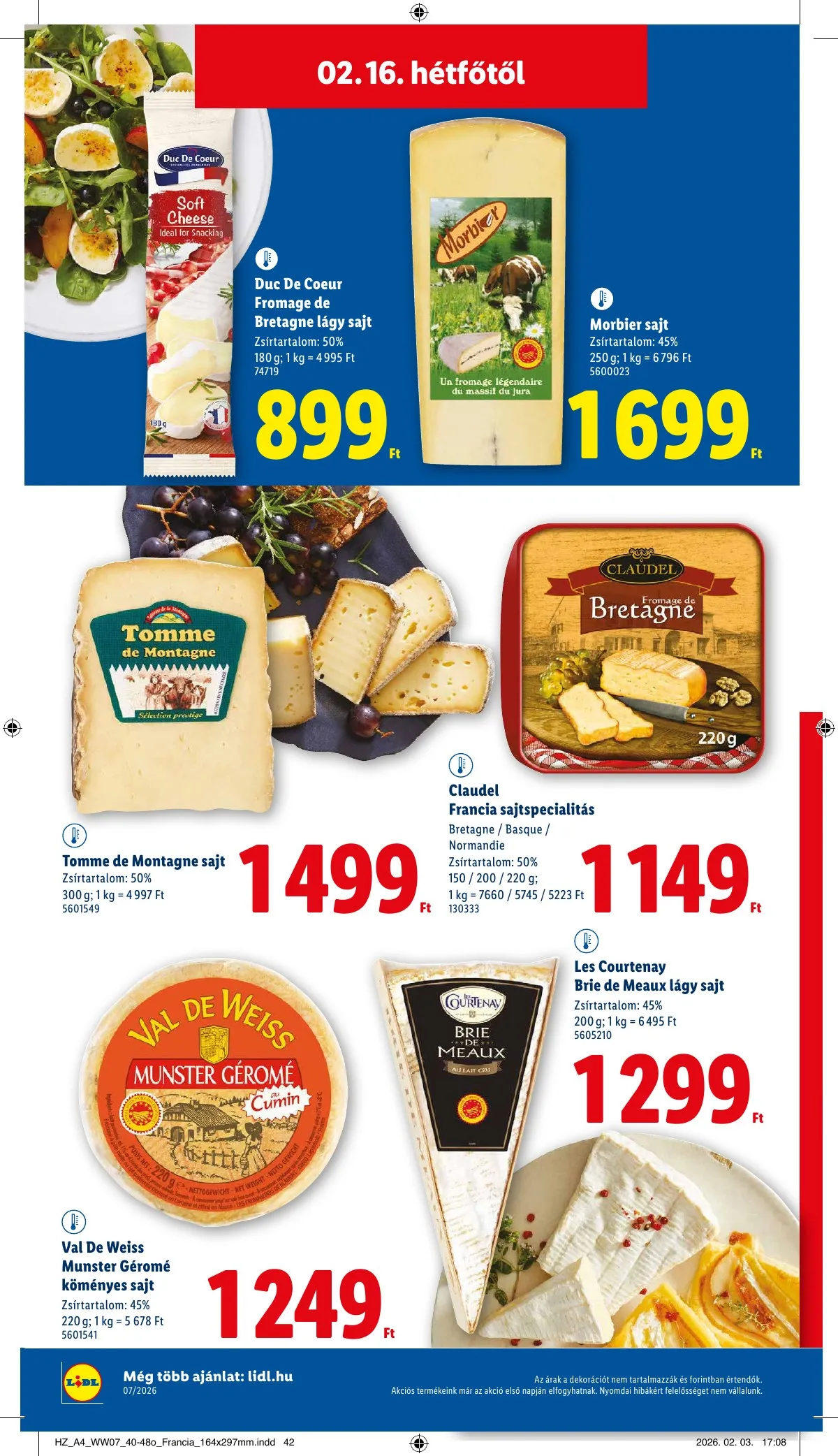 Lidl akciós újság 02.12–02.18 – 54. oldal