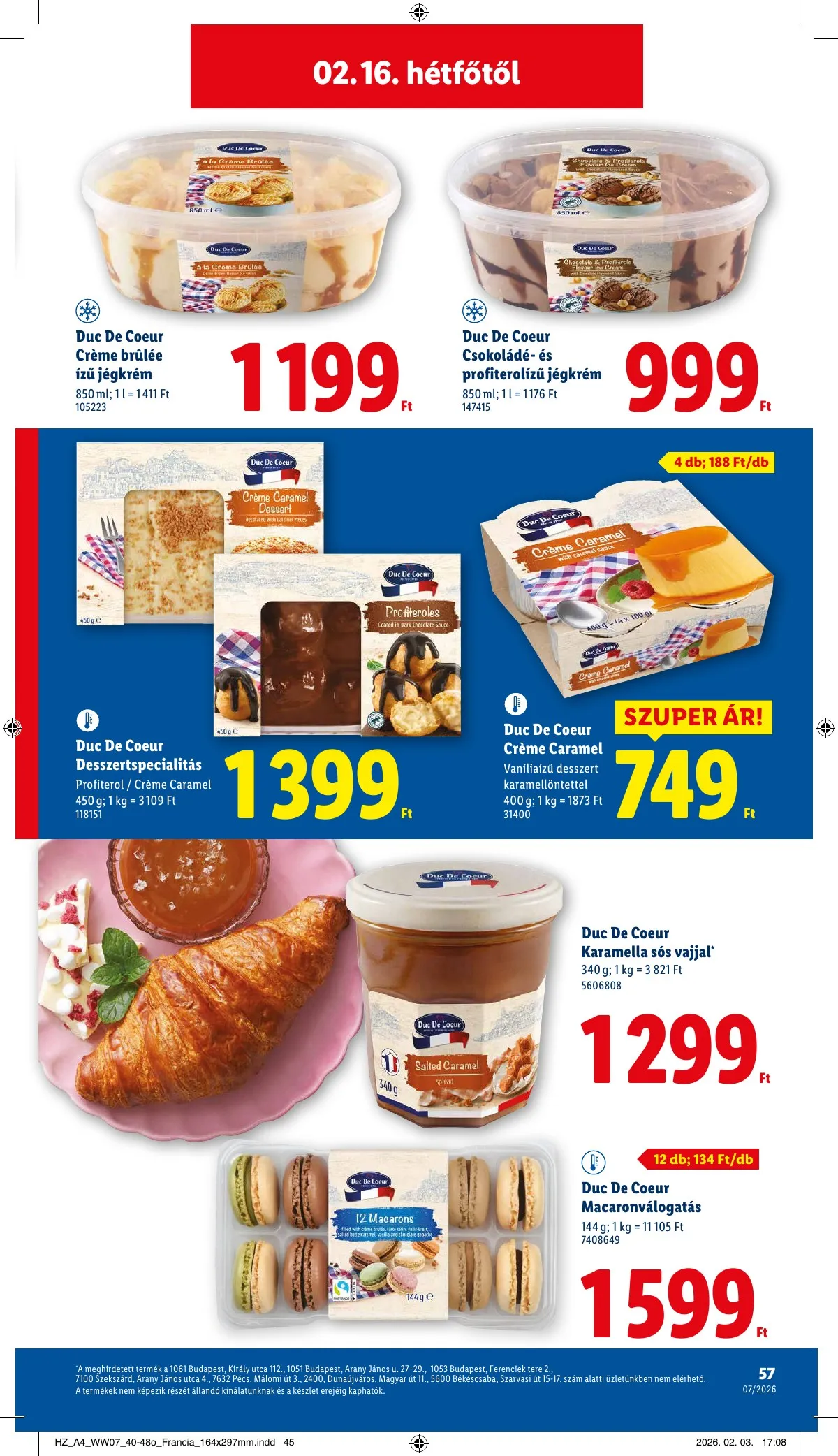 Lidl akciós újság 02.12–02.18 – 57. oldal