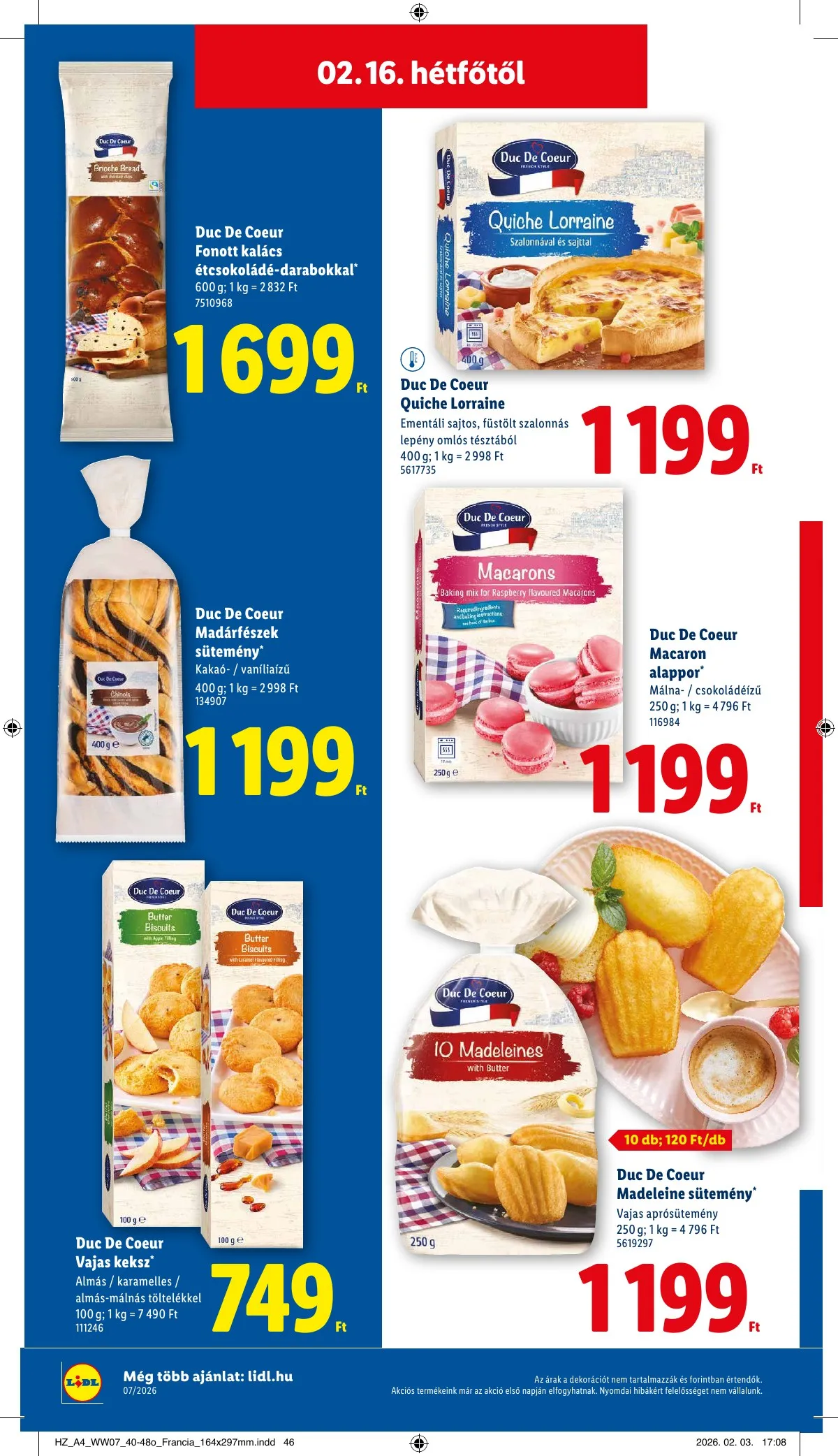 Lidl akciós újság 02.12–02.18 – 58. oldal