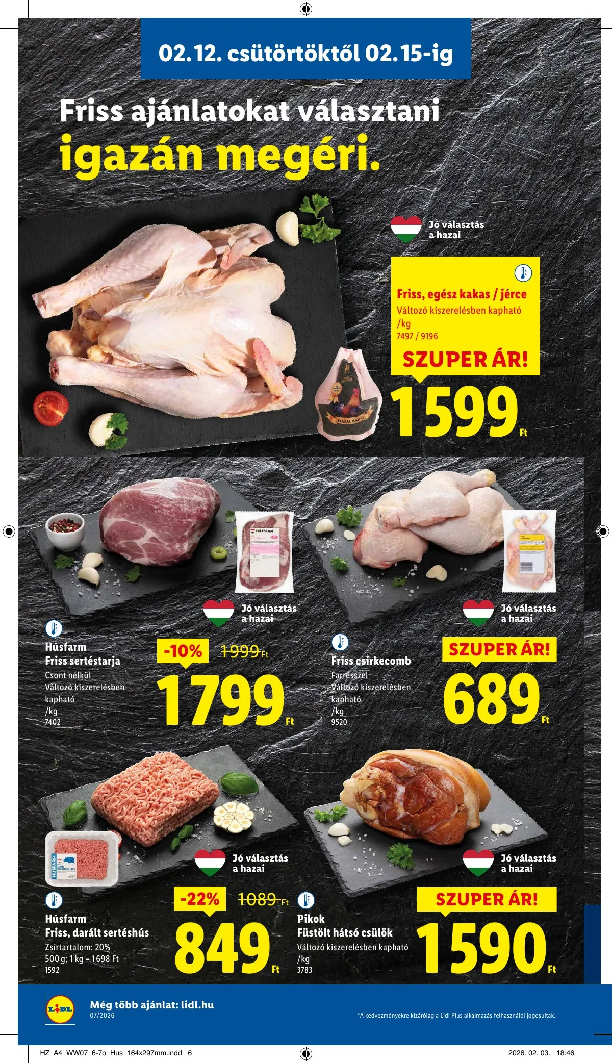Lidl akciós újság 02.12–02.18 – 6. oldal