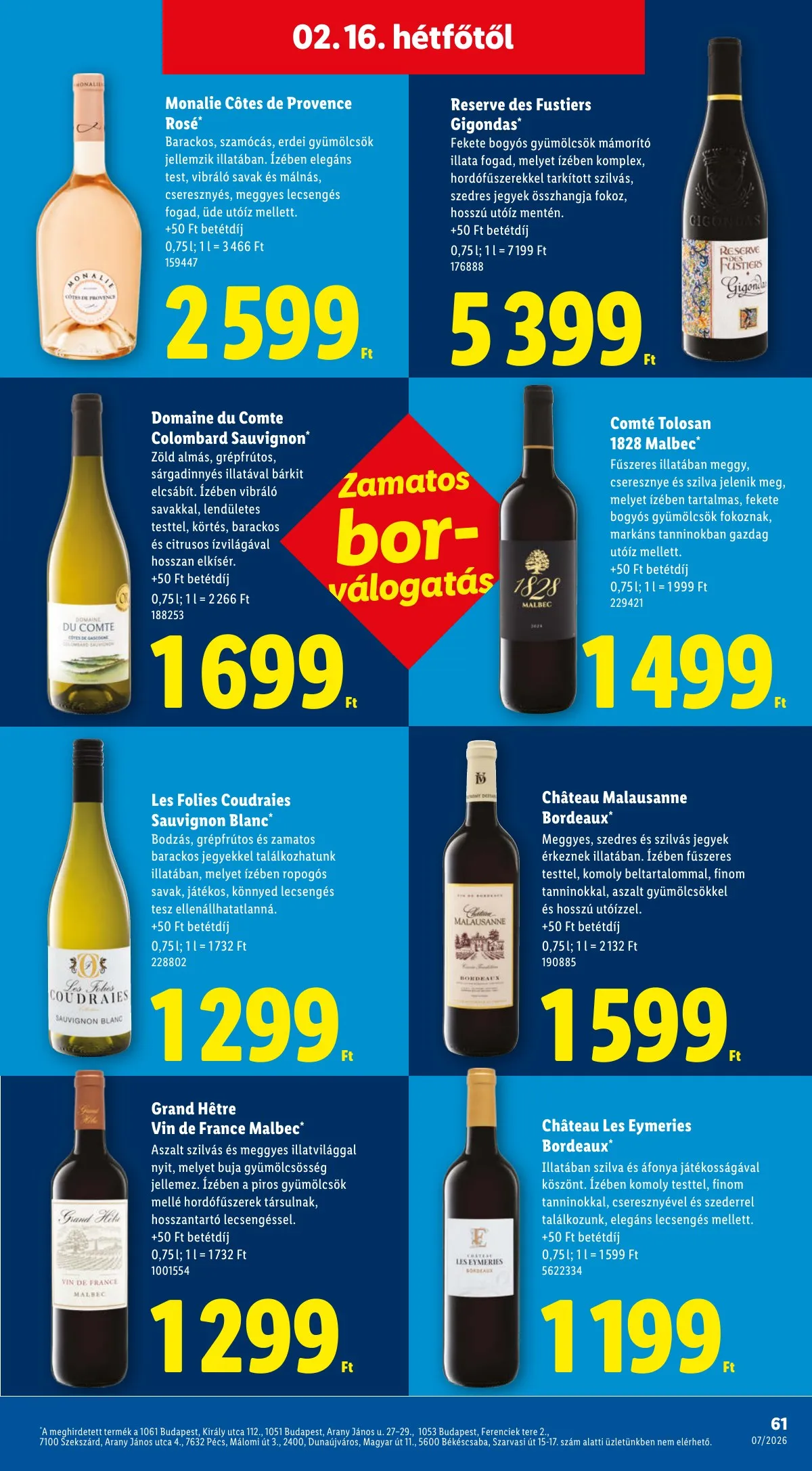 Lidl akciós újság 02.12–02.18 – 61. oldal