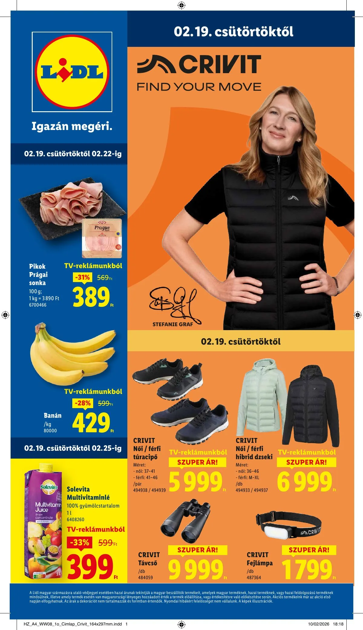 Lidl akciós újság 02.19–02.25