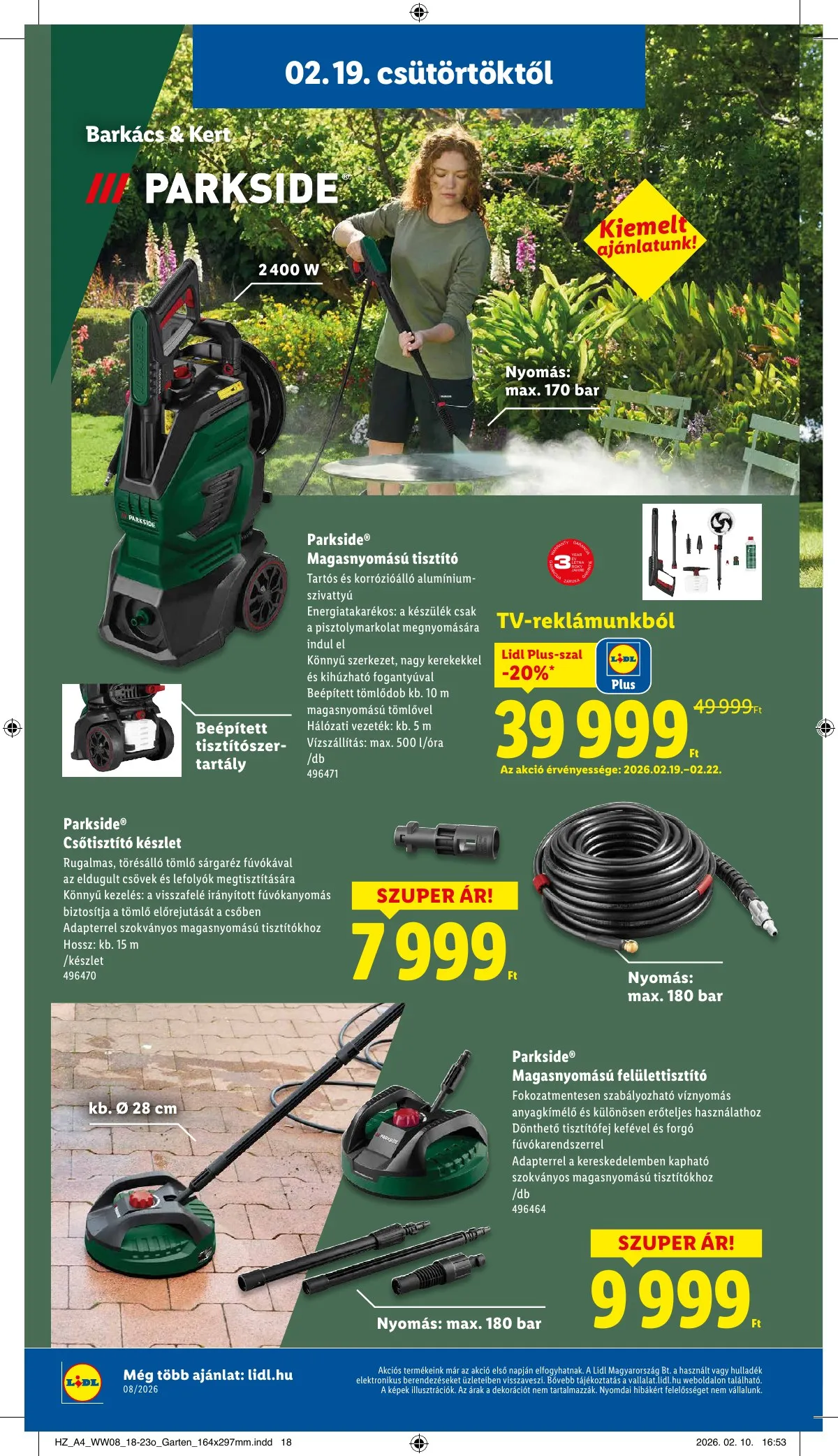 Lidl akciós újság 02.19–02.25 – 20. oldal