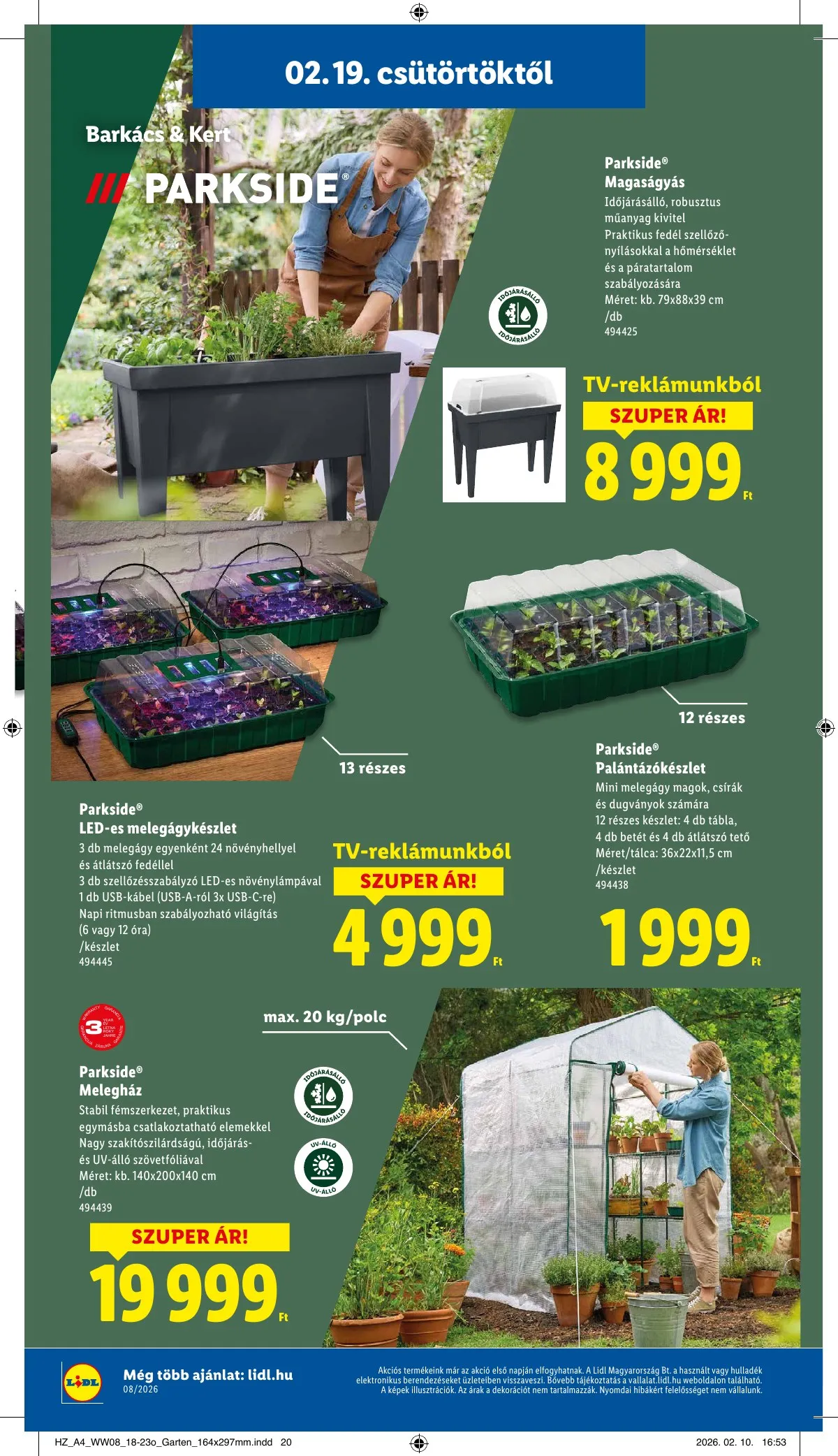 Lidl akciós újság 02.19–02.25 – 22. oldal