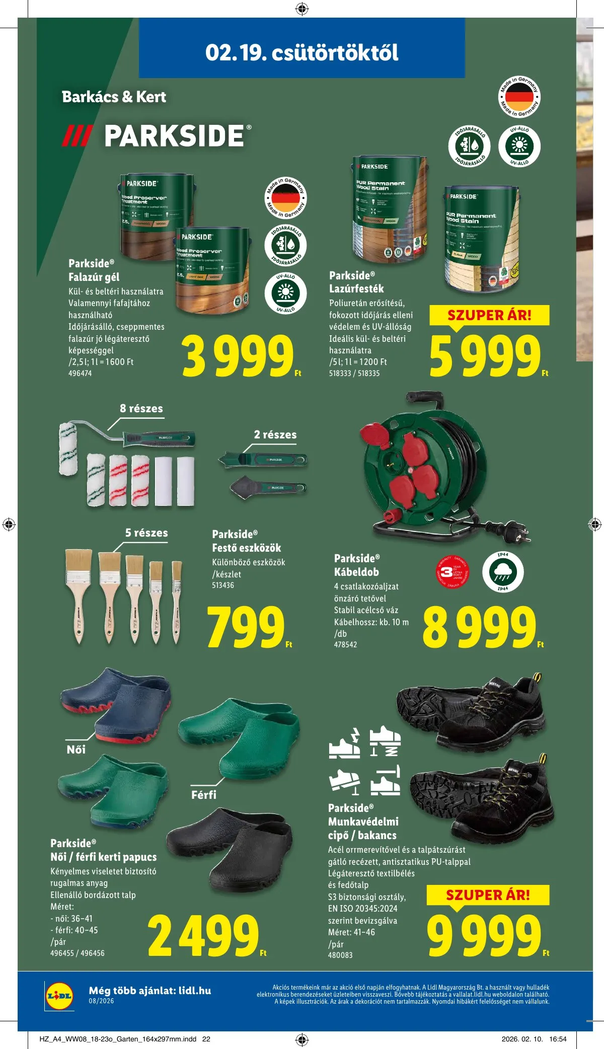 Lidl akciós újság 02.19–02.25 – 24. oldal