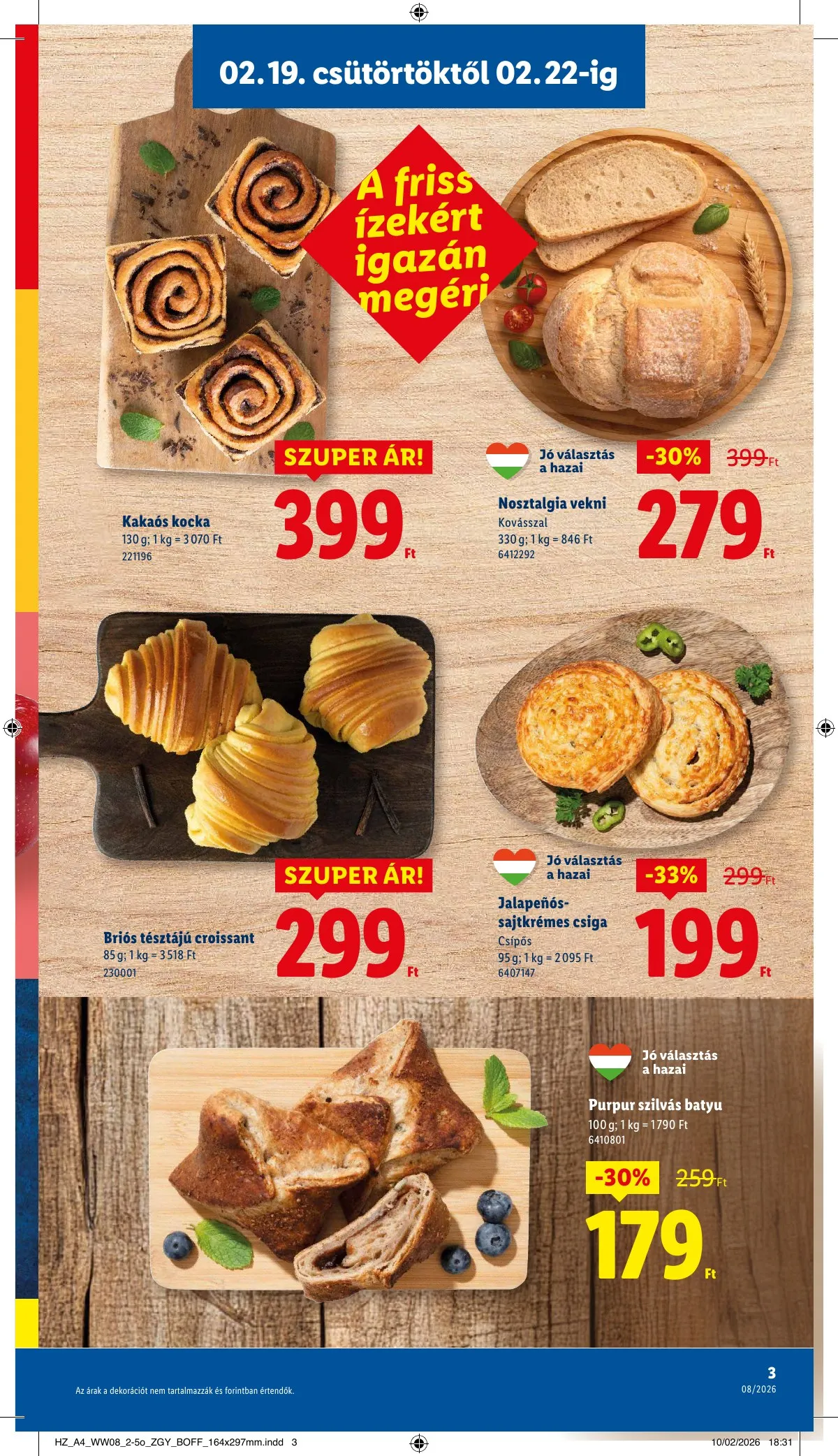 Lidl akciós újság 02.19–02.25 – 3. oldal