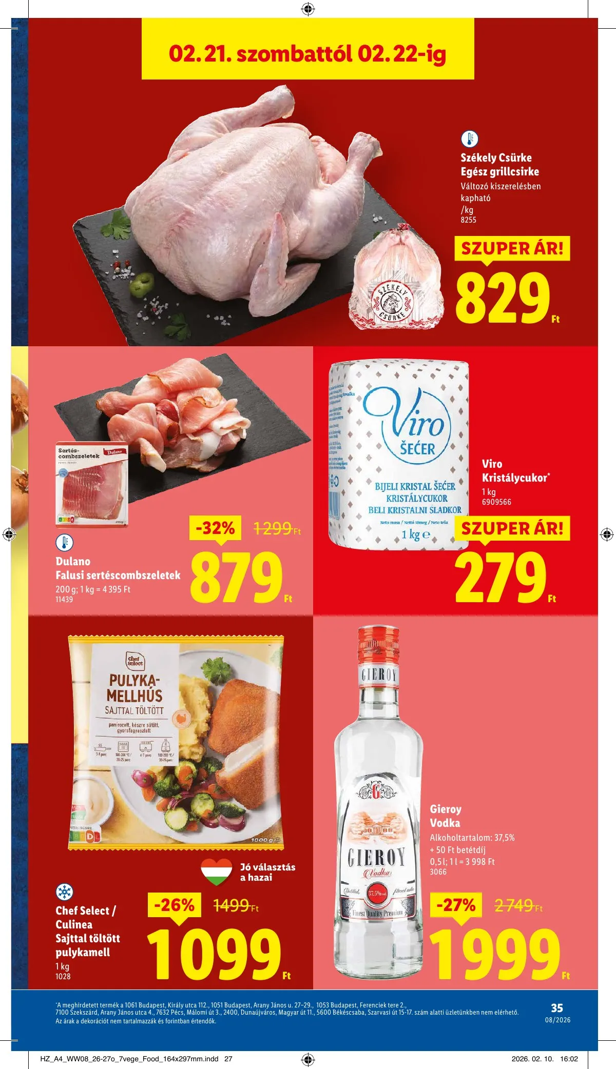 Lidl akciós újság 02.19–02.25 – 35. oldal