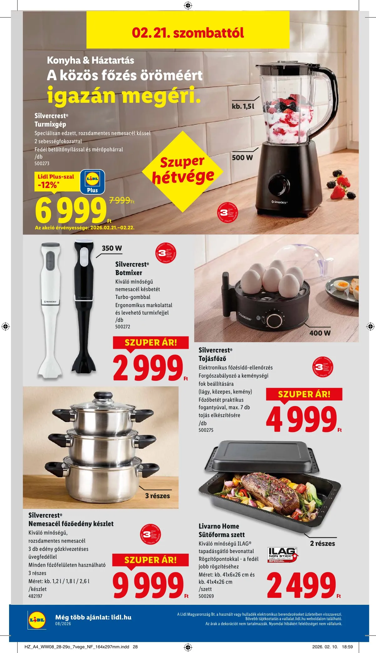 Lidl akciós újság 02.19–02.25 – 36. oldal