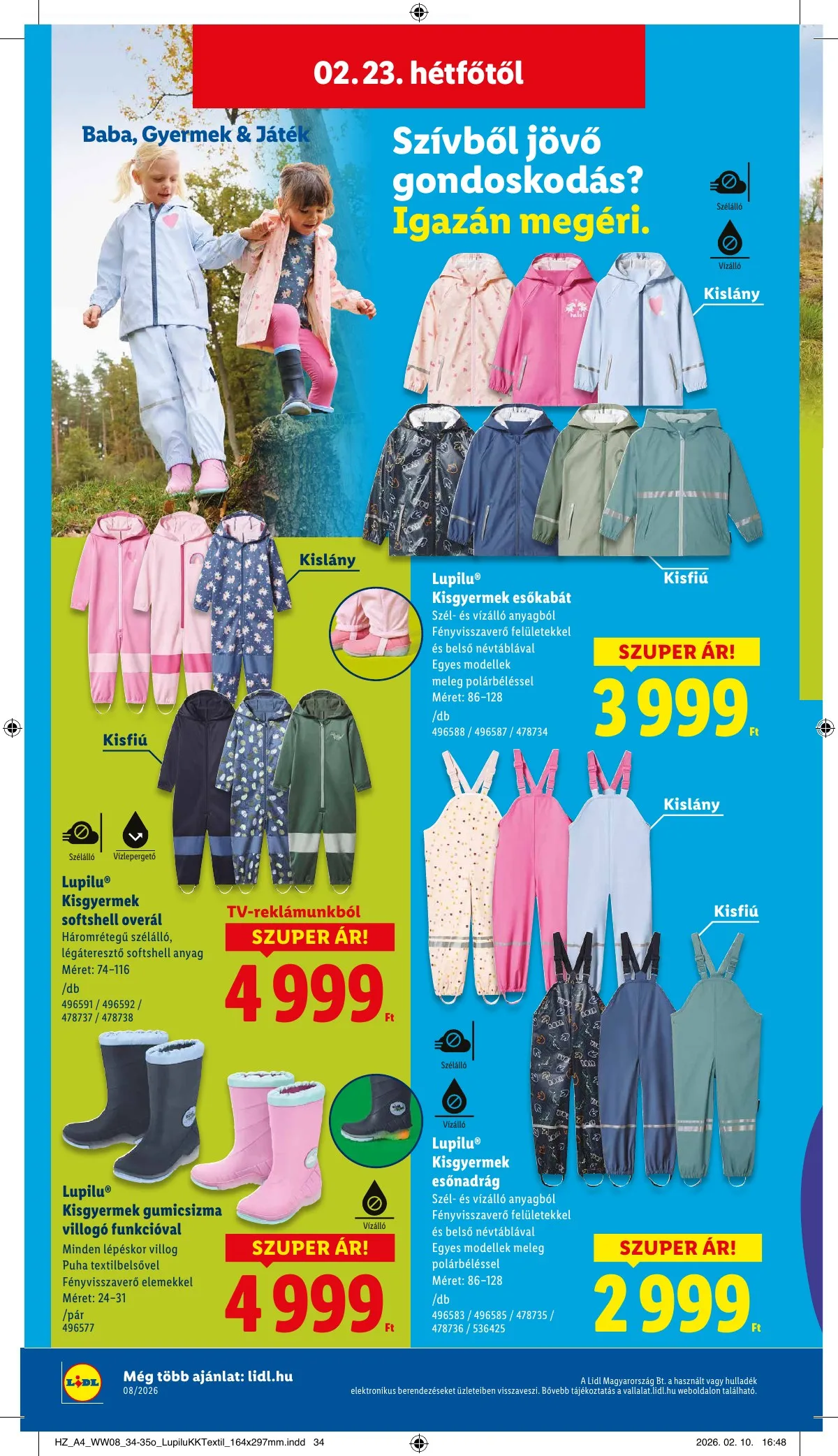 Lidl akciós újság 02.19–02.25 – 44. oldal