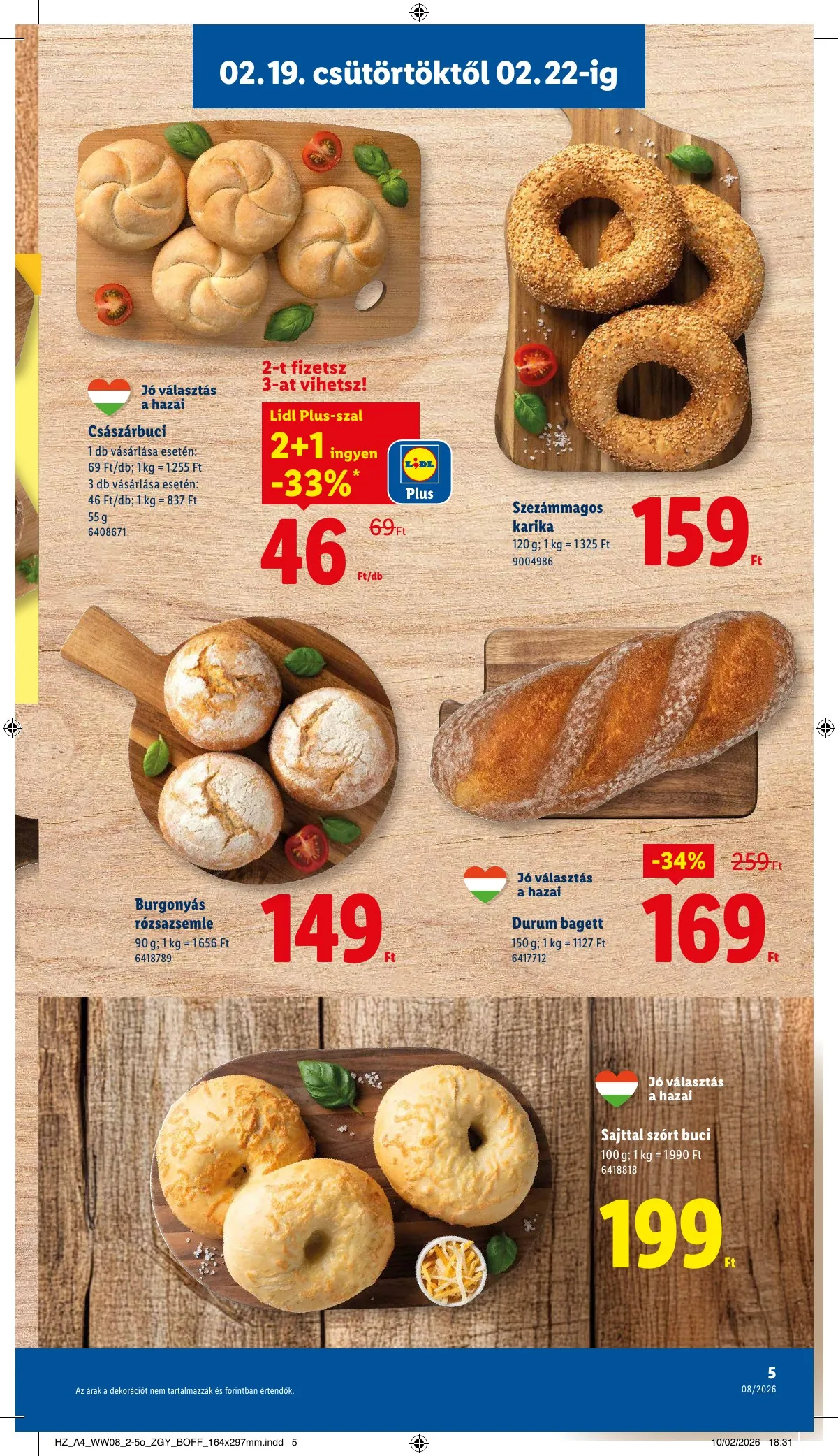 Lidl akciós újság 02.19–02.25 – 5. oldal