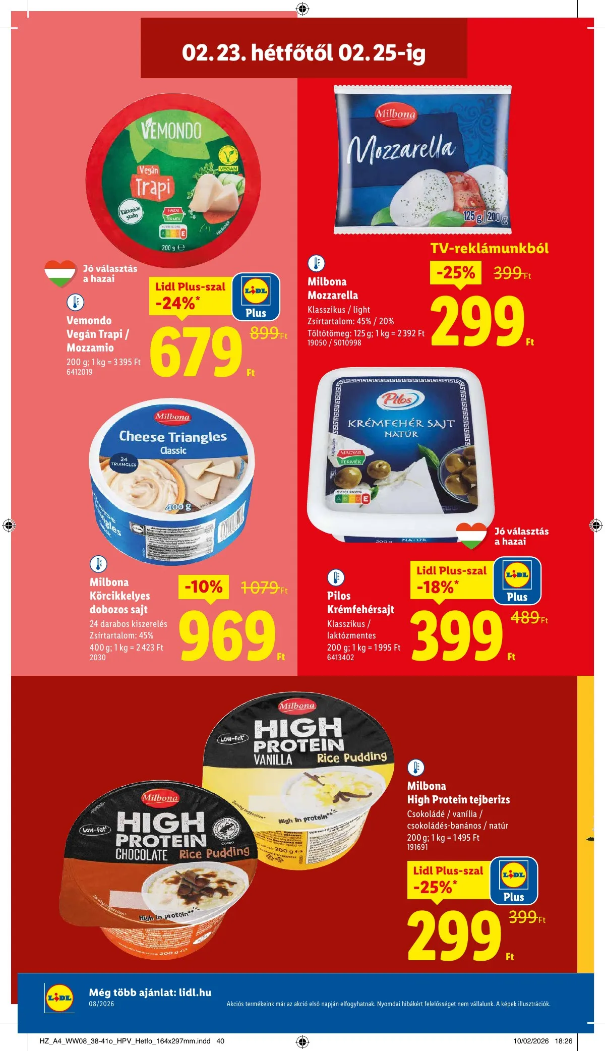 Lidl akciós újság 02.19–02.25 – 50. oldal
