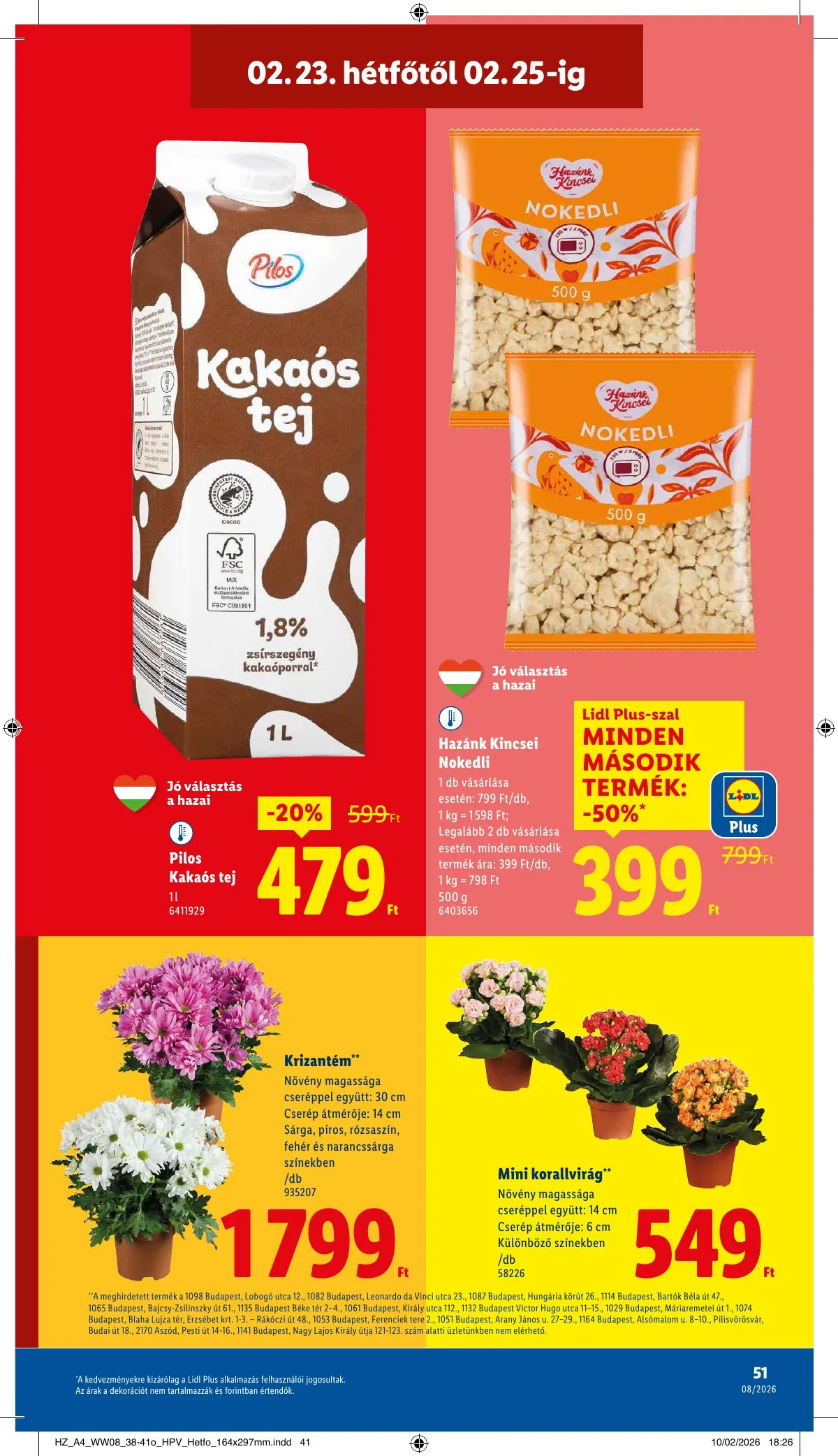 Lidl akciós újság 02.19–02.25 – 51. oldal
