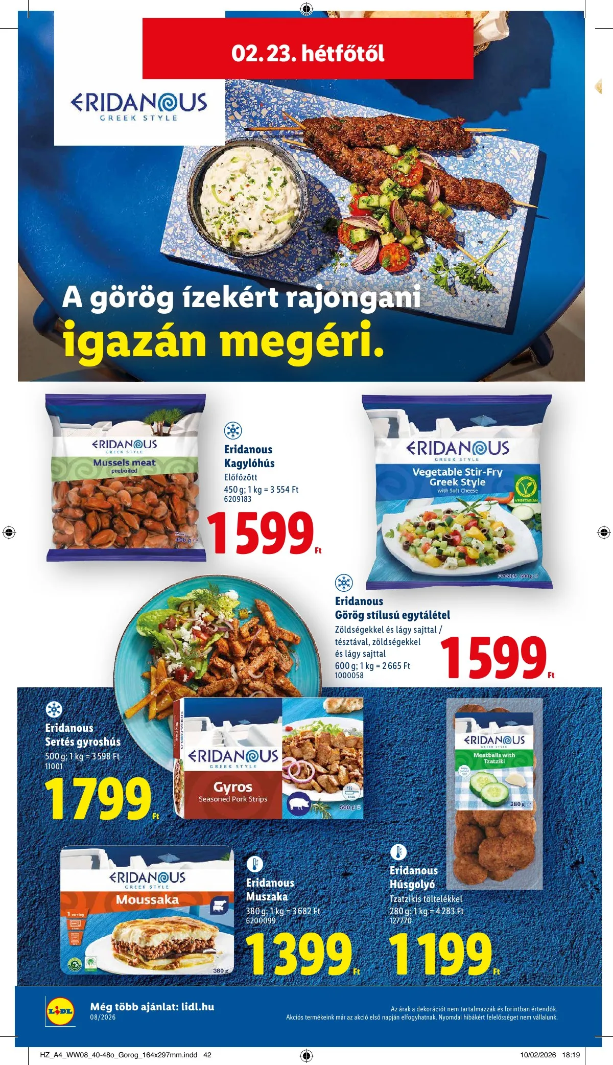 Lidl akciós újság 02.19–02.25 – 52. oldal