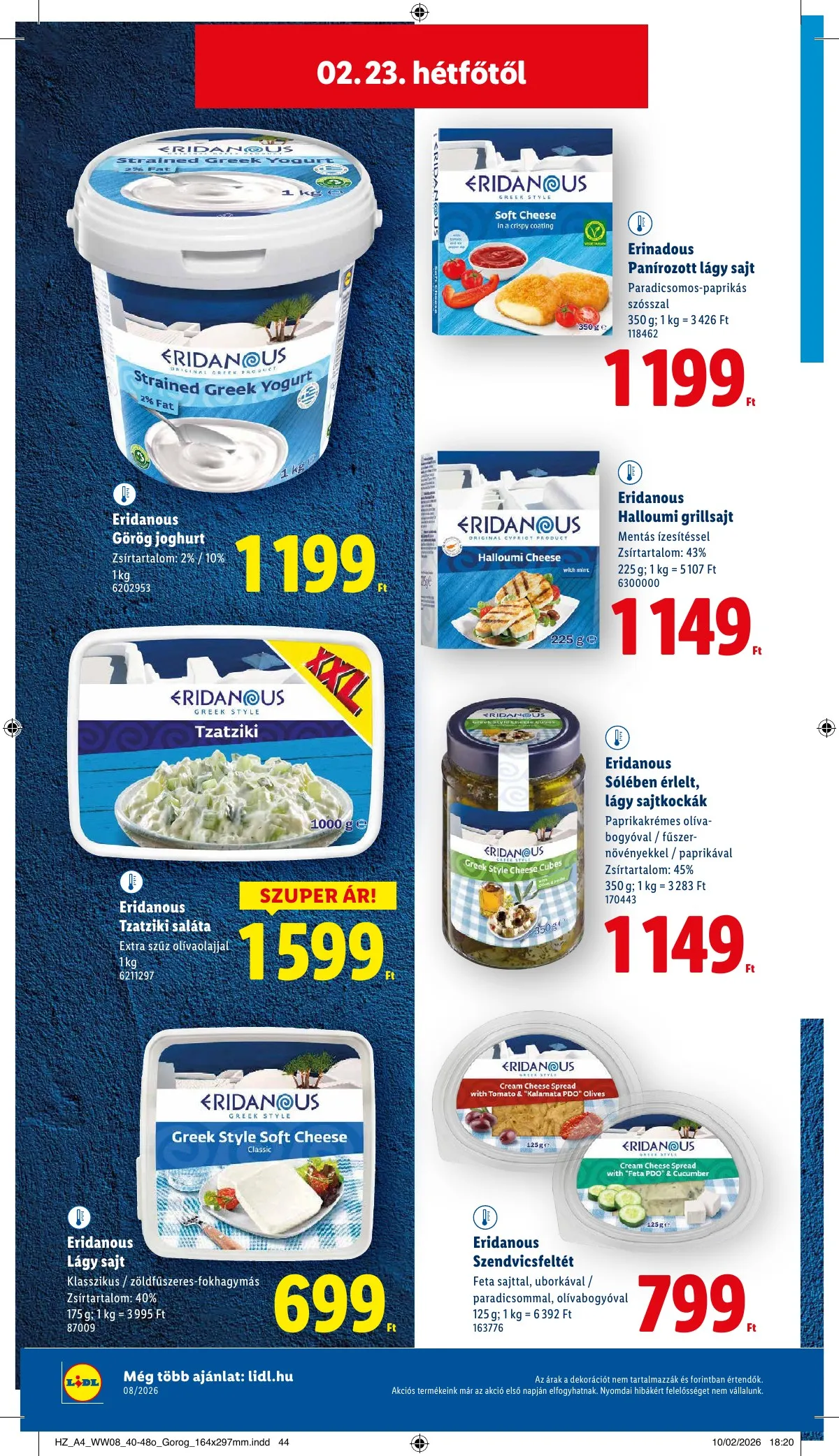 Lidl akciós újság 02.19–02.25 – 54. oldal