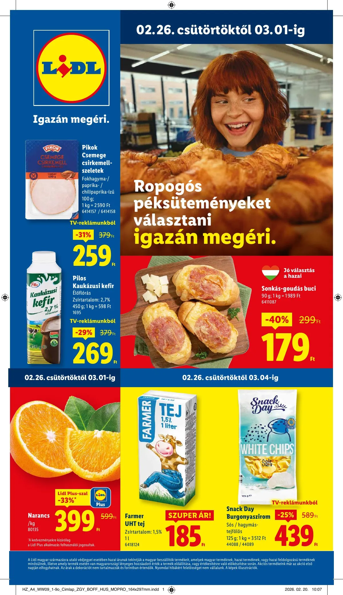 Lidl akciós újság 02.26–03.04