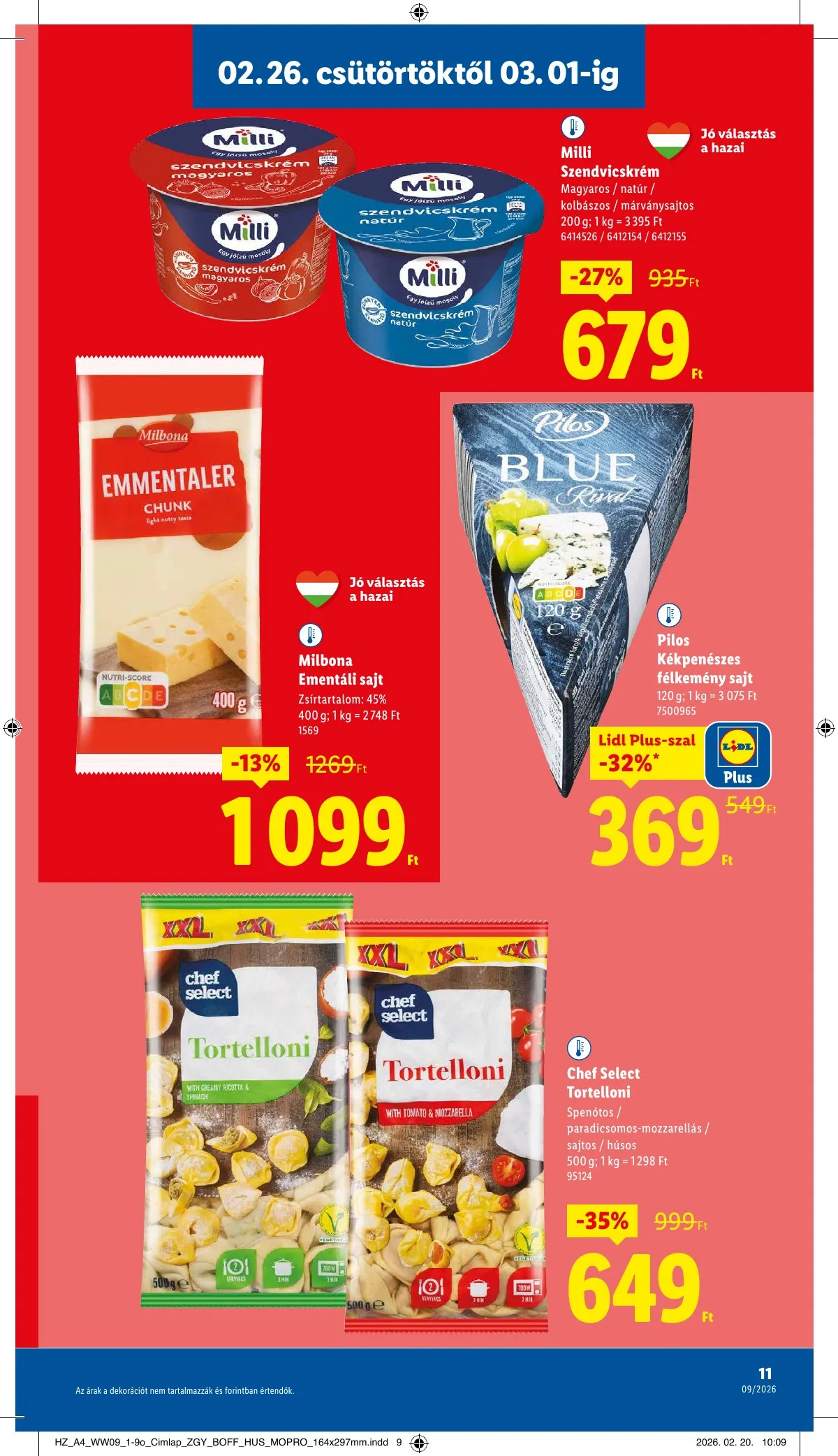 Lidl akciós újság 02.26–03.04 – 11. oldal