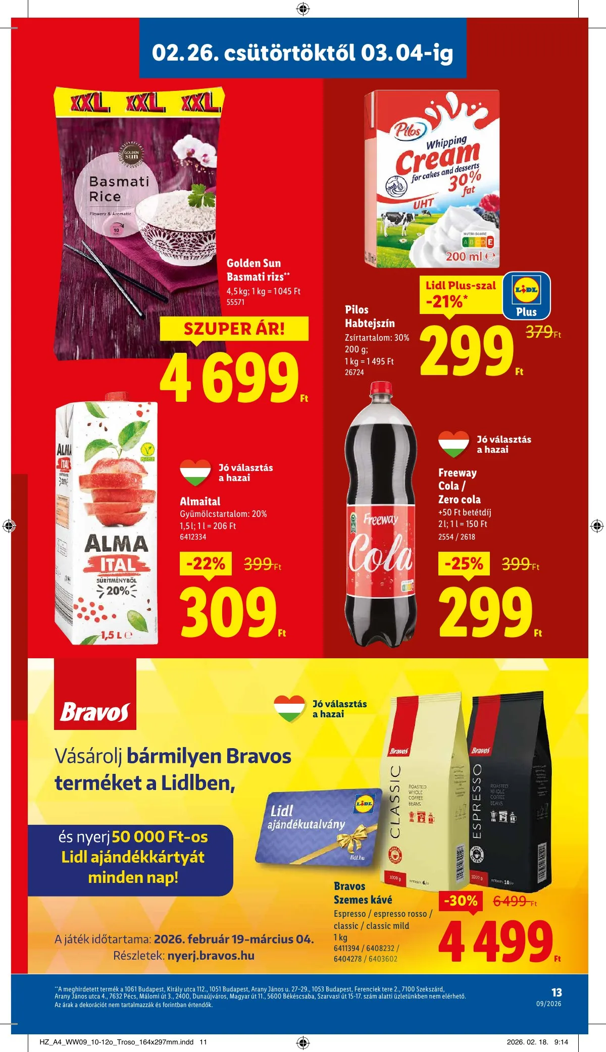 Lidl akciós újság 02.26–03.04 – 13. oldal