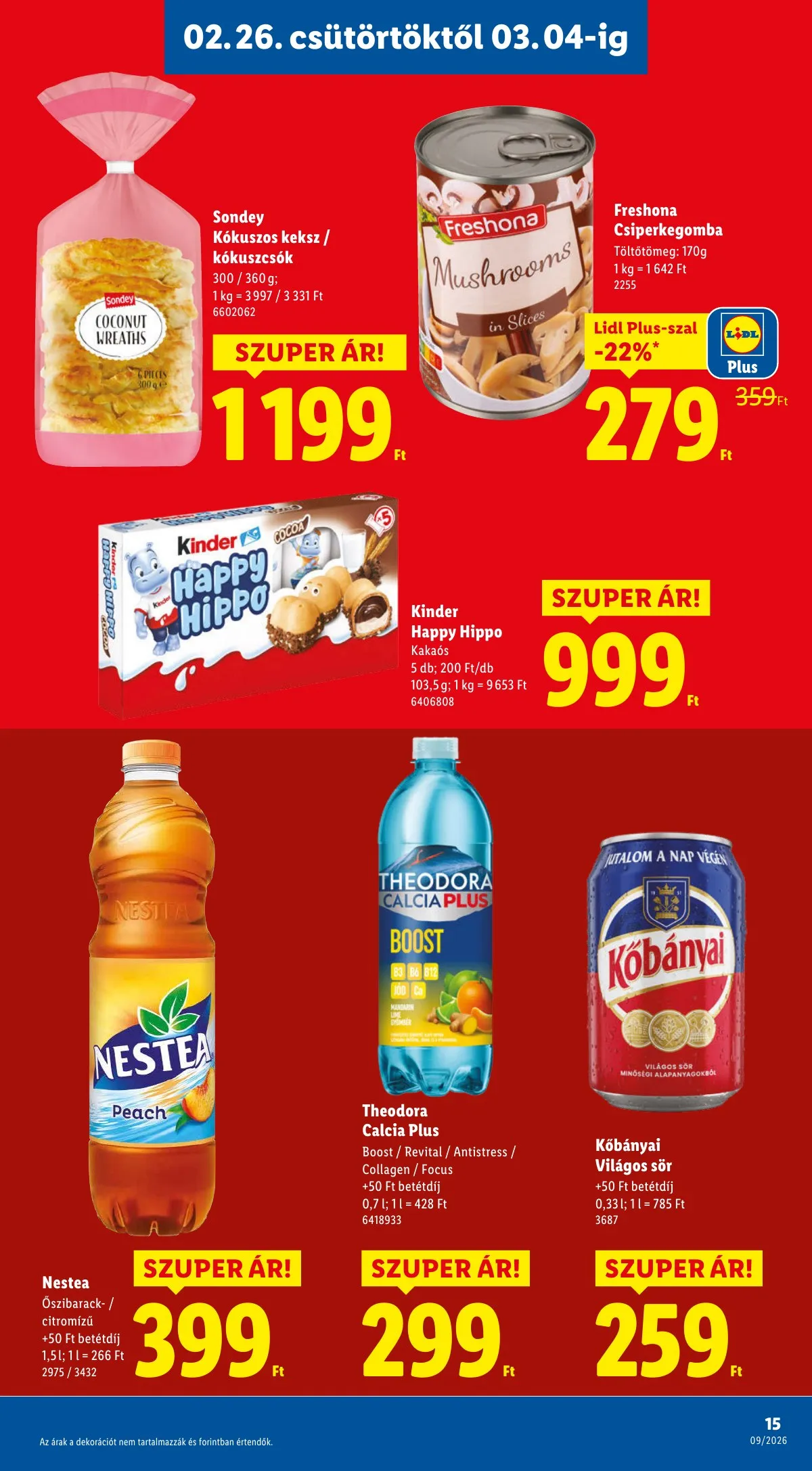 Lidl akciós újság 02.26–03.04 – 15. oldal