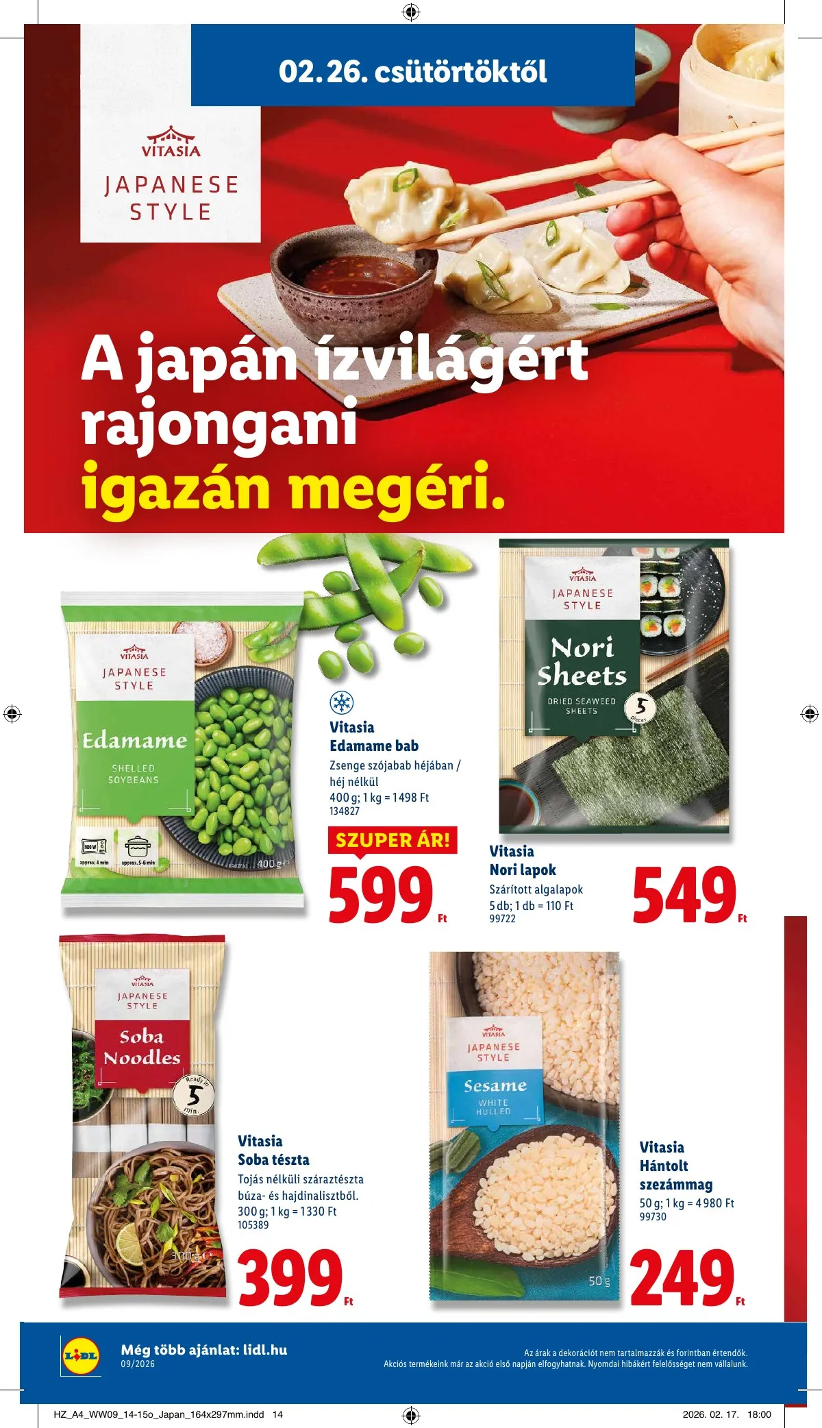 Lidl akciós újság 02.26–03.04 – 18. oldal
