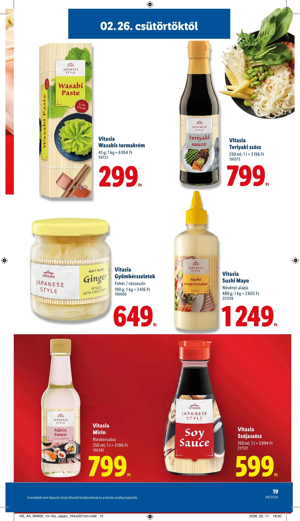 Lidl akciós újság 02.26–03.04 – 19. oldal