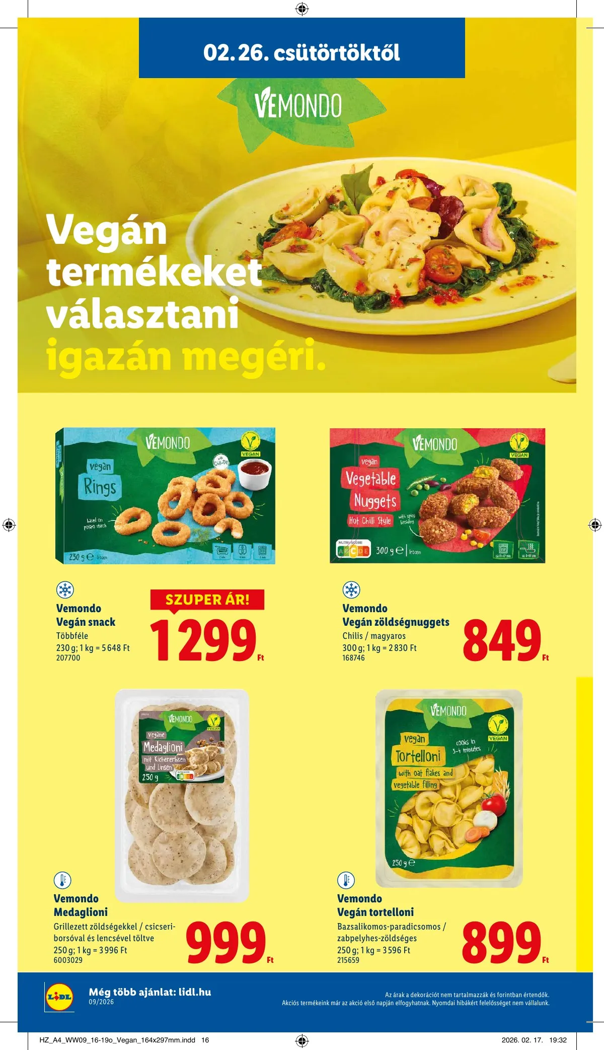 Lidl akciós újság 02.26–03.04 – 20. oldal